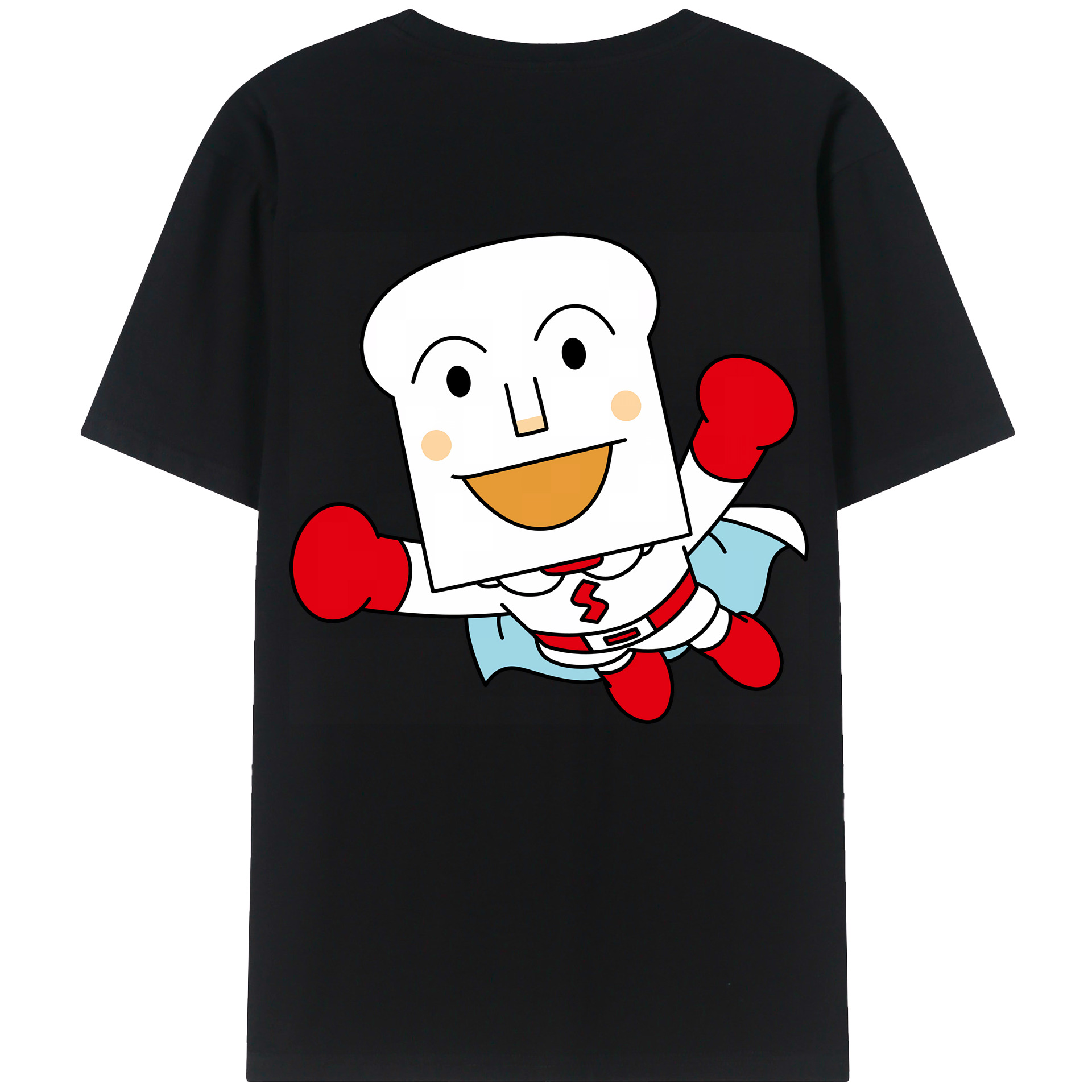 （画像用） アンパンマン Anpanman 綿100％ メンズ半袖Tシャツ（バックプリント） 通気性
