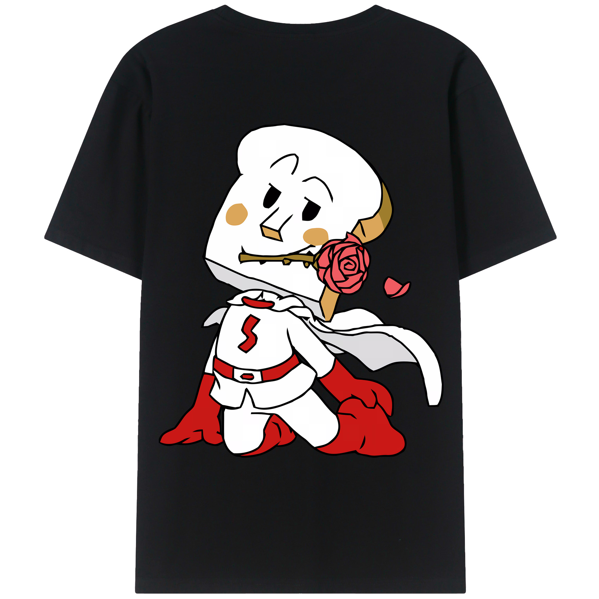 （画像用） アンパンマン Anpanman 綿100％ メンズ半袖Tシャツ（バックプリント） 通気性