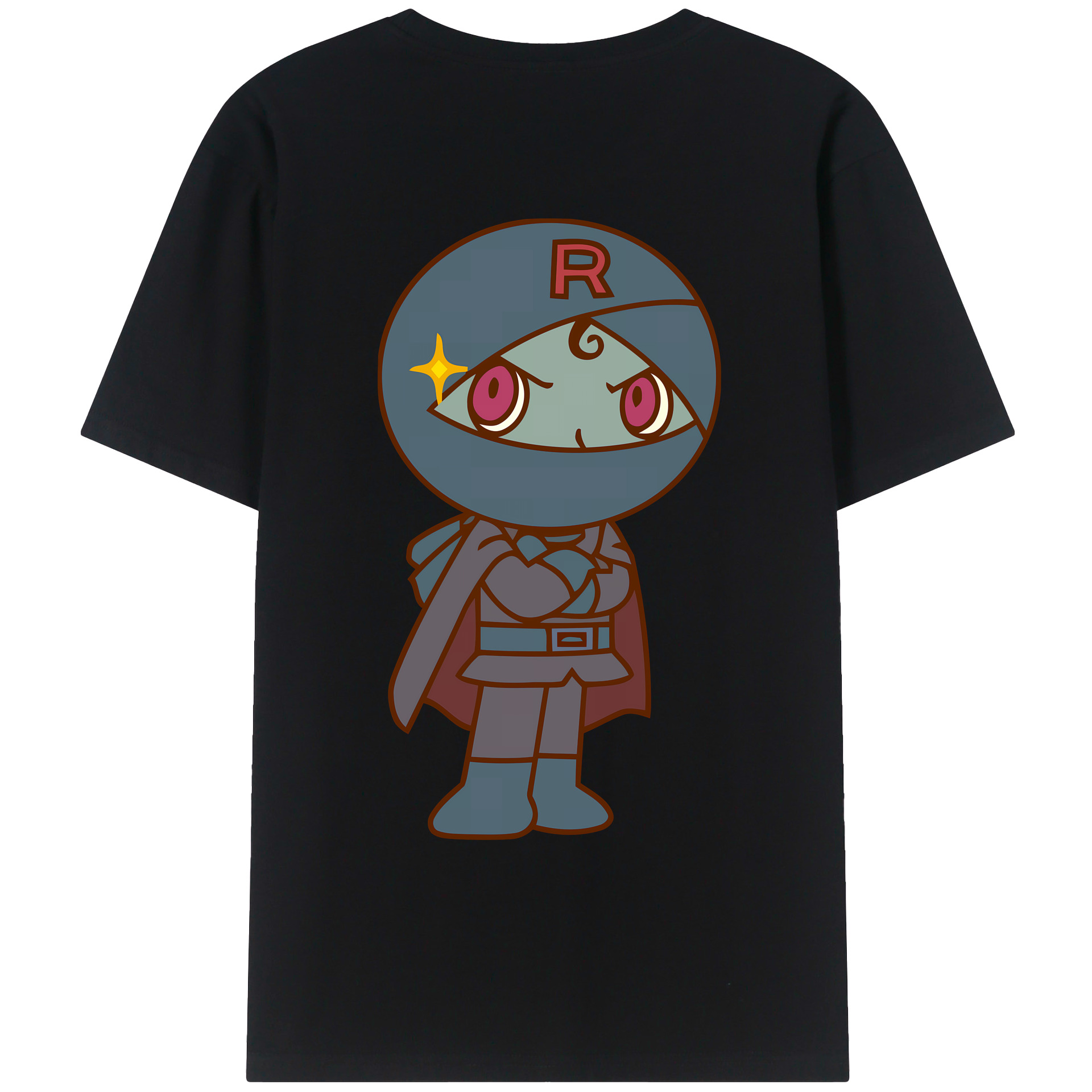 （画像用） アンパンマン Anpanman 綿100％ メンズ半袖Tシャツ（バックプリント） 通気性