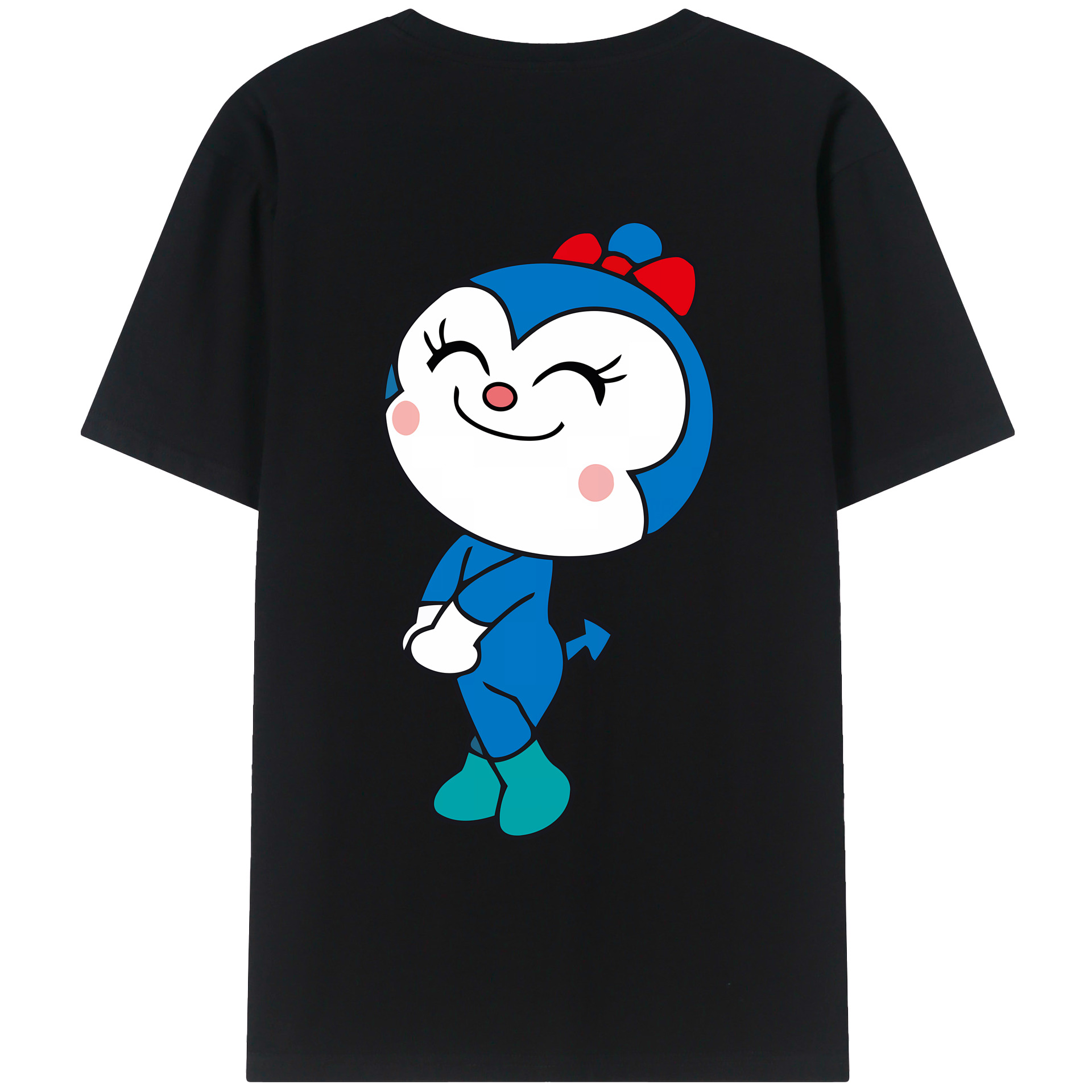 （画像用） アンパンマン Anpanman 綿100％ メンズ半袖Tシャツ（バックプリント） 通気性