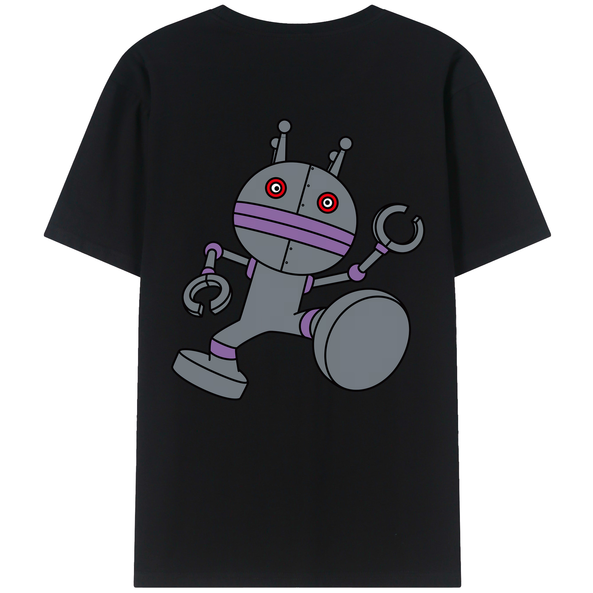 （画像用） アンパンマン Anpanman 綿100％ メンズ半袖Tシャツ（バックプリント） 通気性