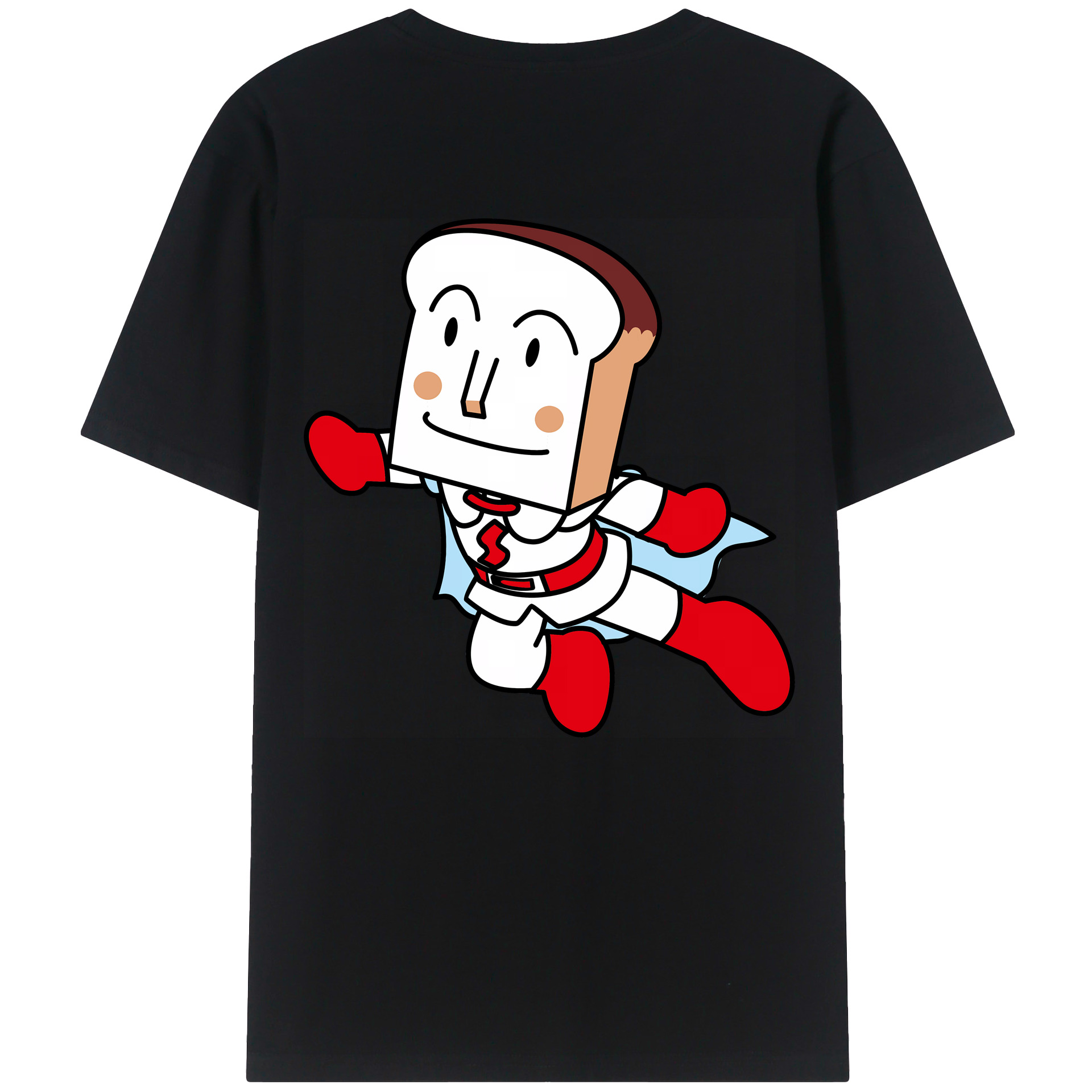 （画像用） アンパンマン Anpanman 綿100％ メンズ半袖Tシャツ（バックプリント） 通気性