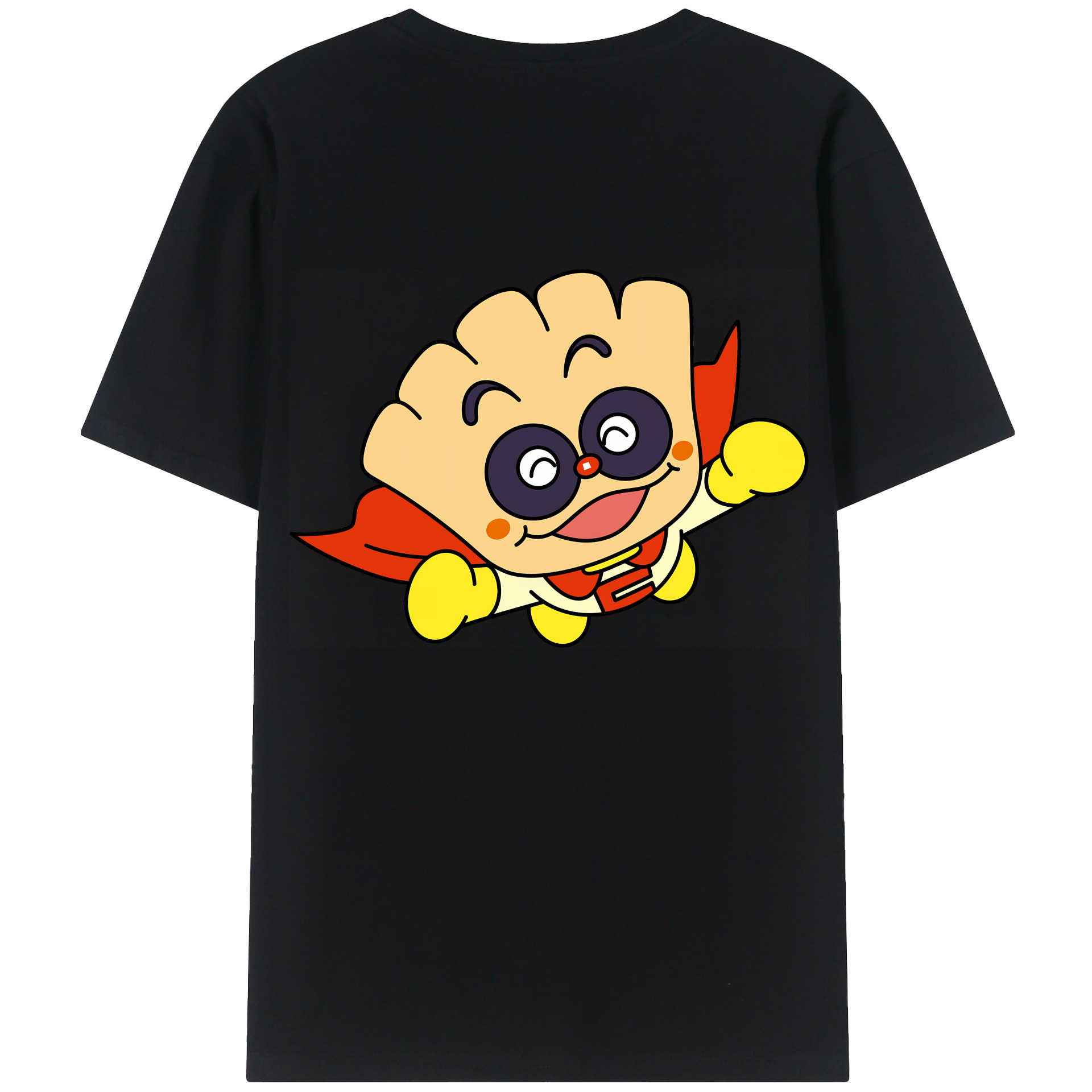 （画像用） アンパンマン Anpanman 綿100％ メンズ半袖Tシャツ（バックプリント） 通気性