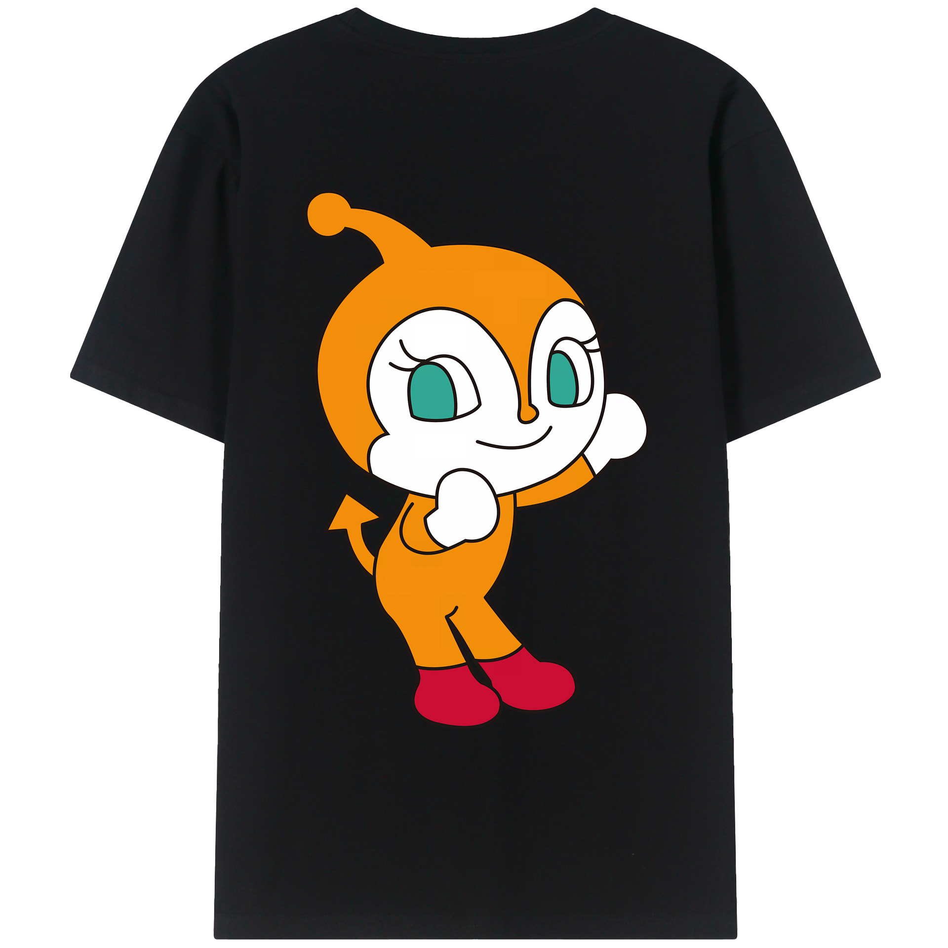 （画像用） アンパンマン Anpanman 綿100％ メンズ半袖Tシャツ（バックプリント） 通気性