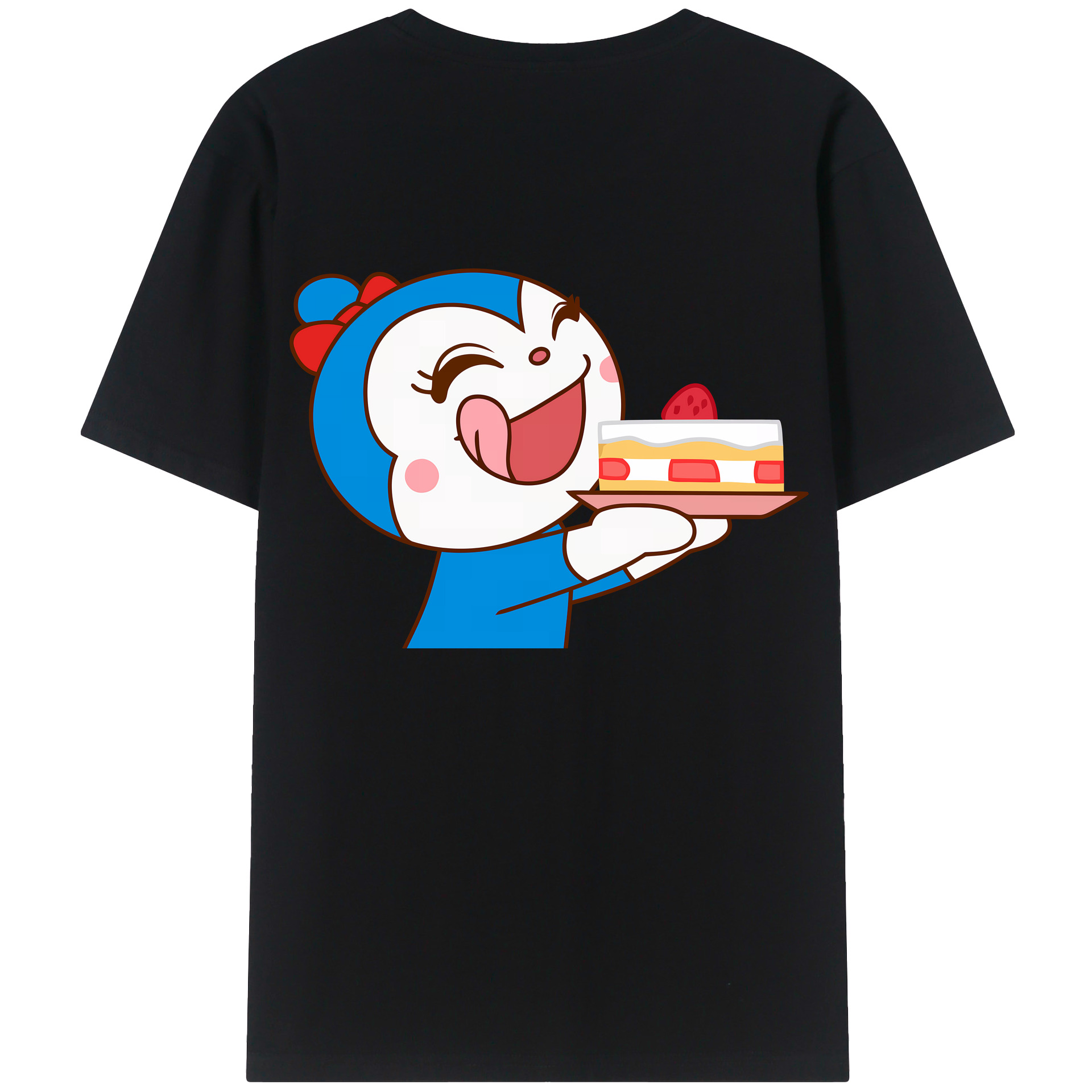 （画像用） アンパンマン Anpanman 綿100％ メンズ半袖Tシャツ（バックプリント） 通気性
