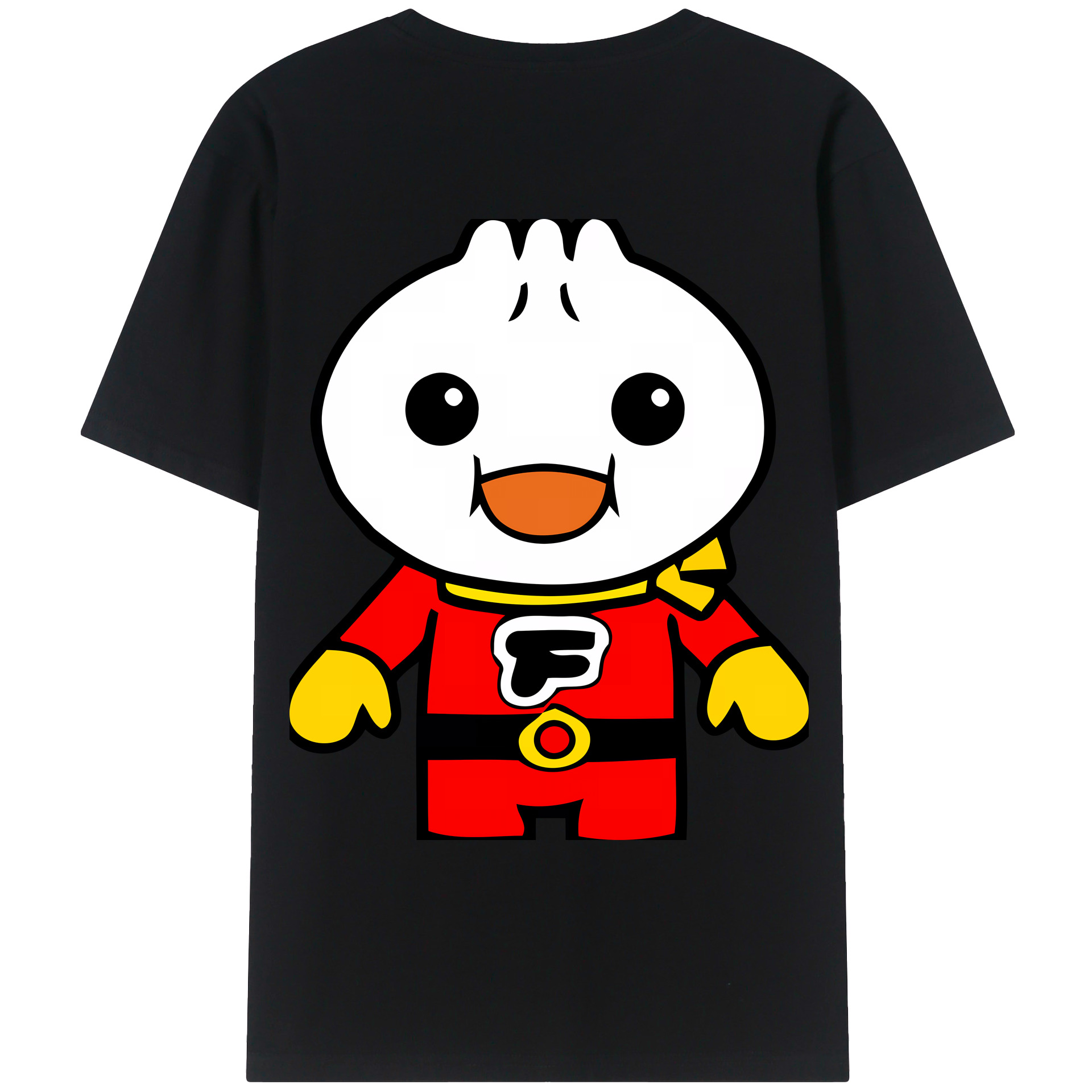 （画像用） アンパンマン Anpanman 綿100％ メンズ半袖Tシャツ（バックプリント） 通気性