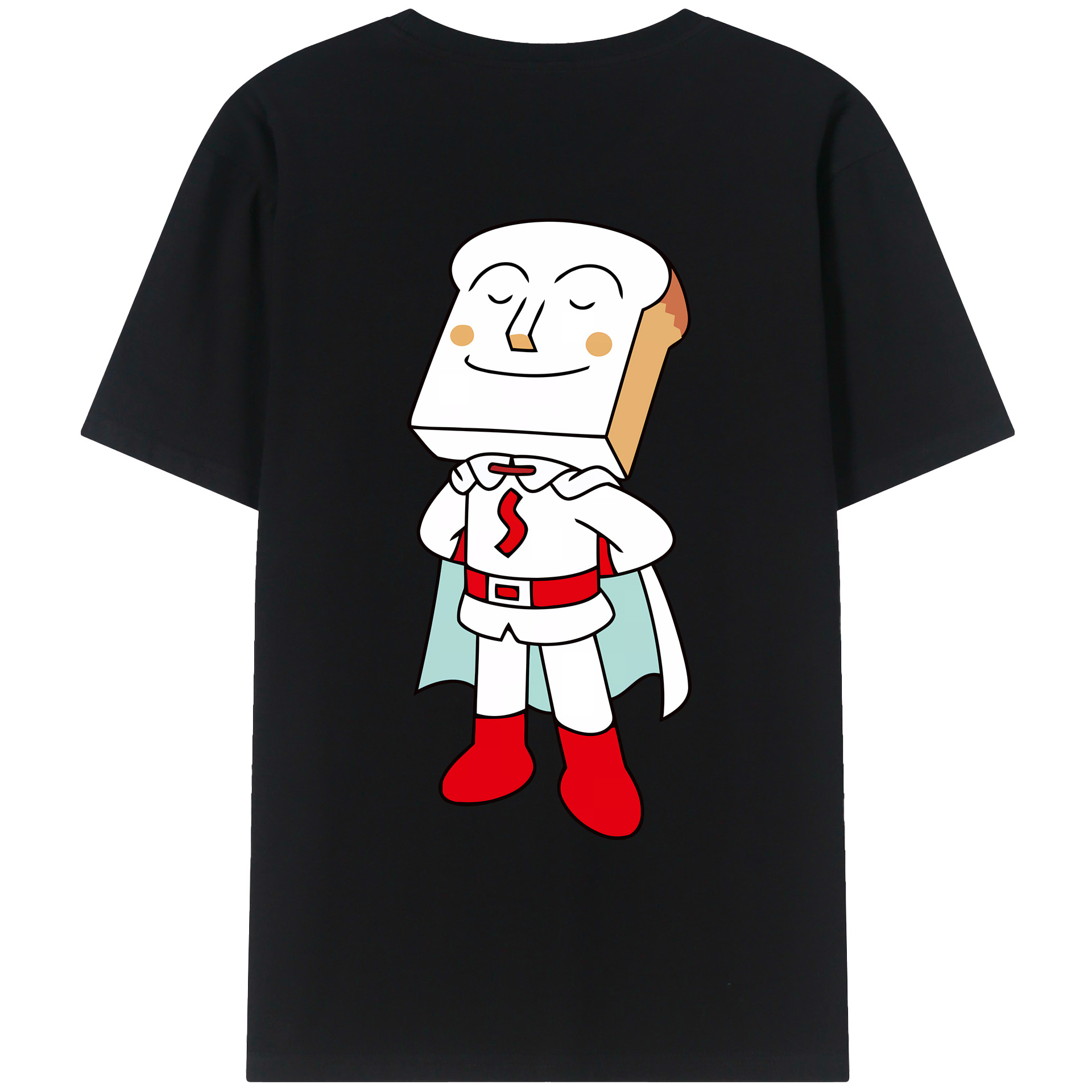 （画像用） アンパンマン Anpanman 綿100％ メンズ半袖Tシャツ（バックプリント） 通気性