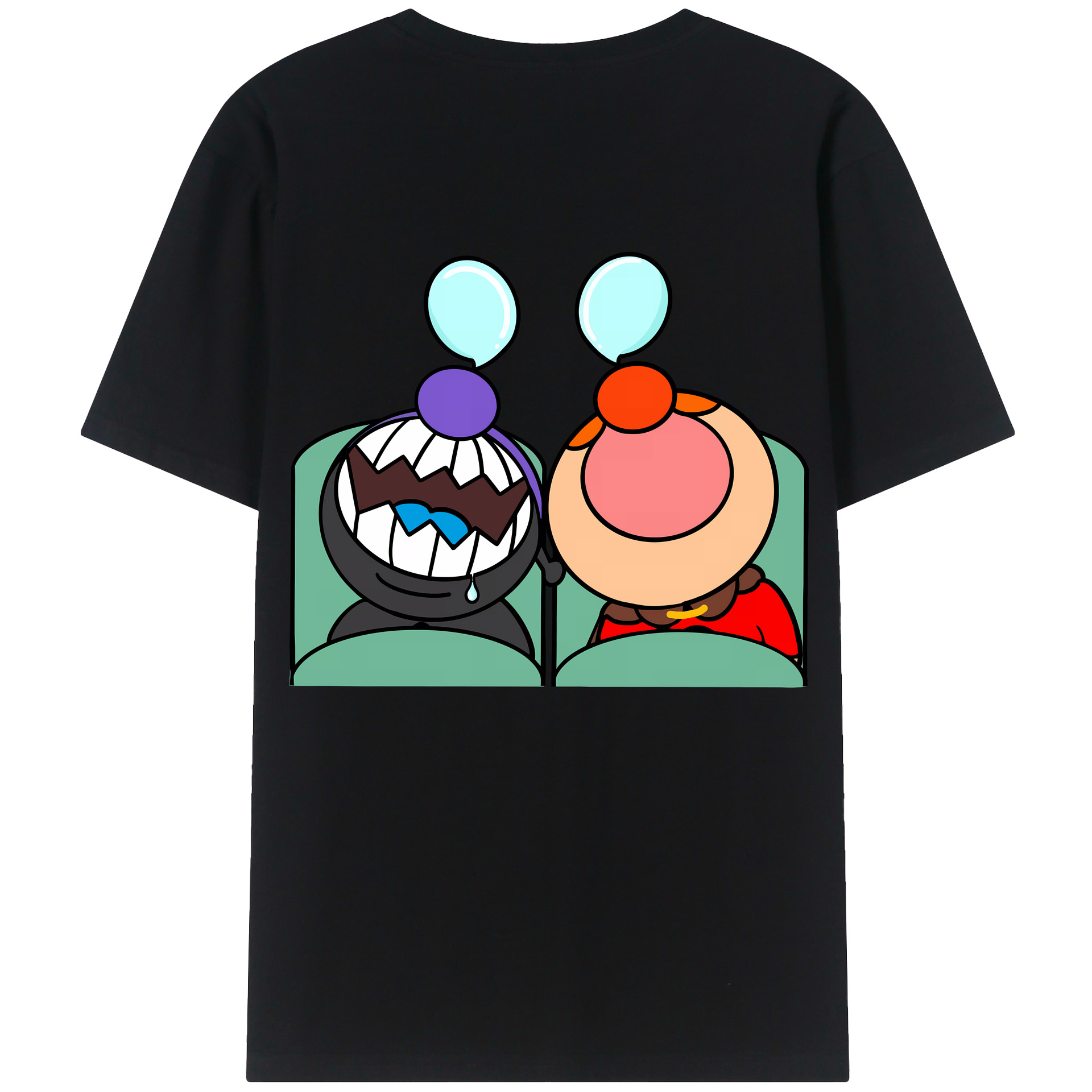 （画像用） アンパンマン Anpanman 綿100％ メンズ半袖Tシャツ（バックプリント） 通気性