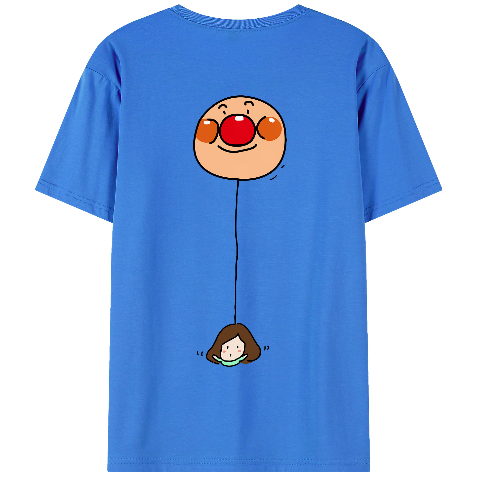 （画像用） アンパンマン Anpanman 綿100％ メンズ半袖Tシャツ（バックプリント） 通気性