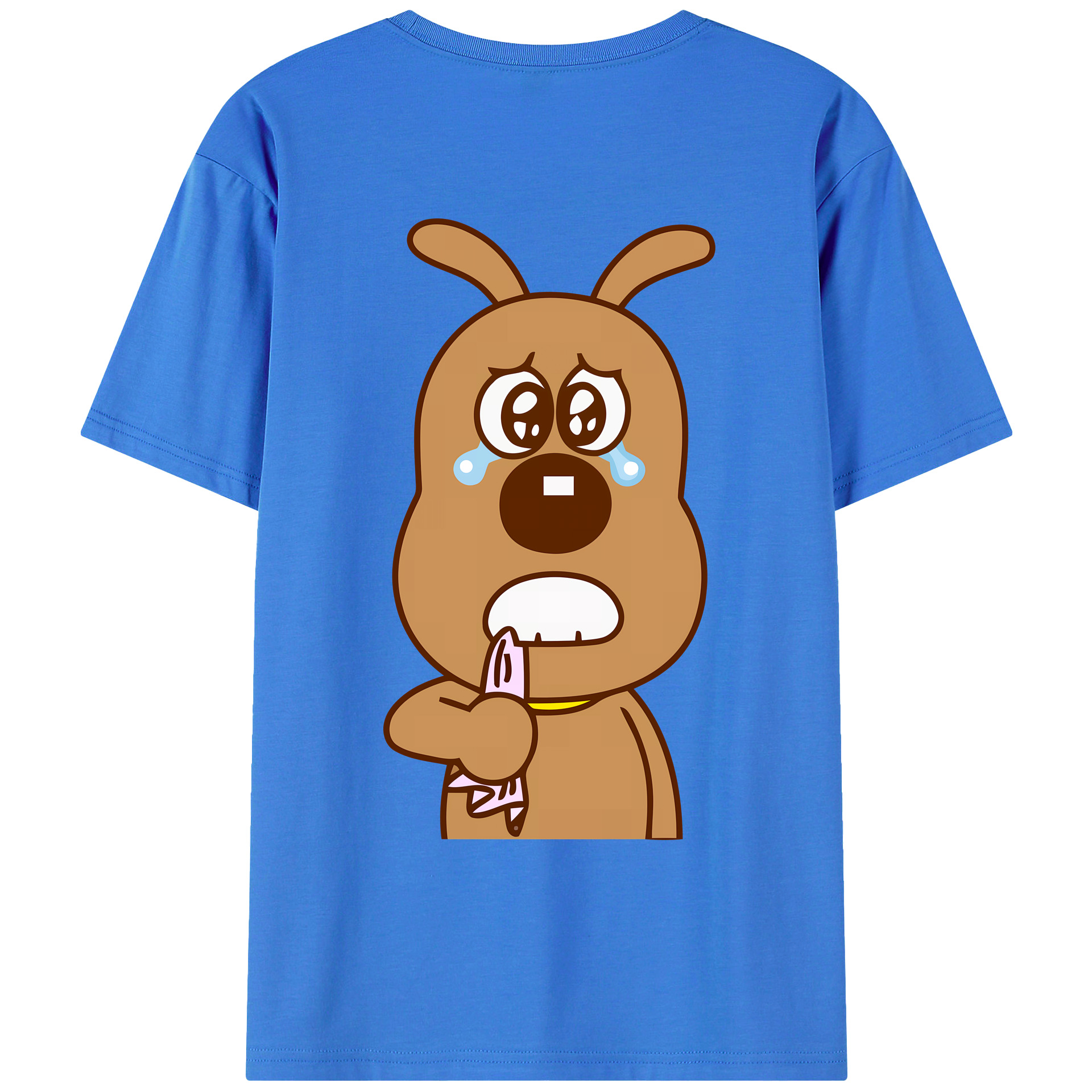 （画像用） アンパンマン Anpanman 綿100％ メンズ半袖Tシャツ（バックプリント） 通気性