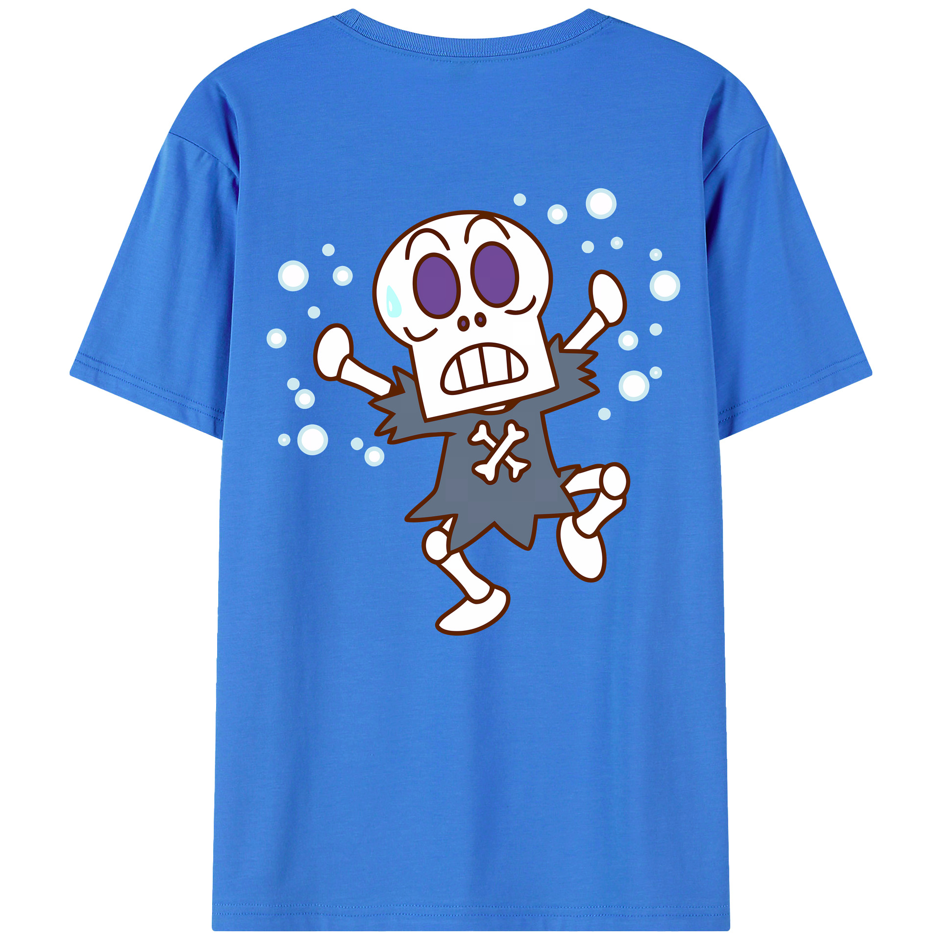 （画像用） アンパンマン Anpanman 綿100％ メンズ半袖Tシャツ（バックプリント） 通気性
