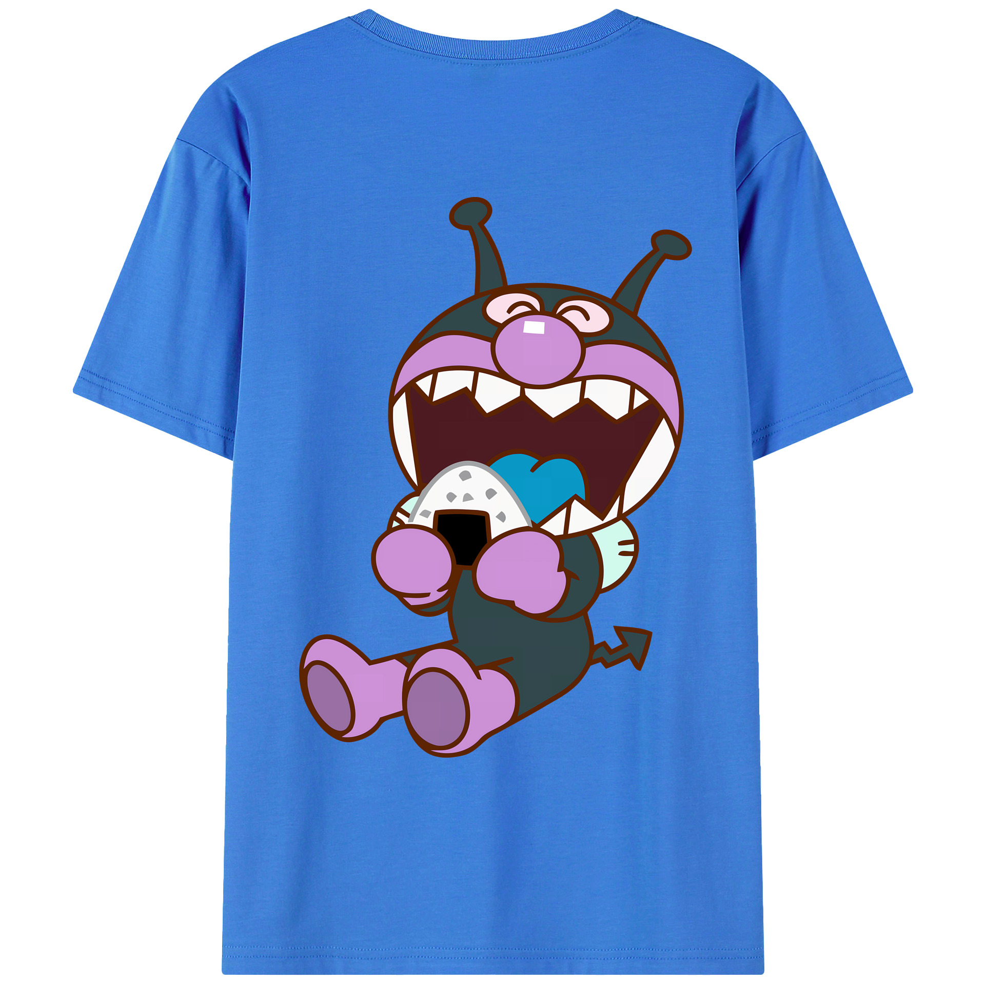 （画像用） アンパンマン Anpanman 綿100％ メンズ半袖Tシャツ（バックプリント） 通気性