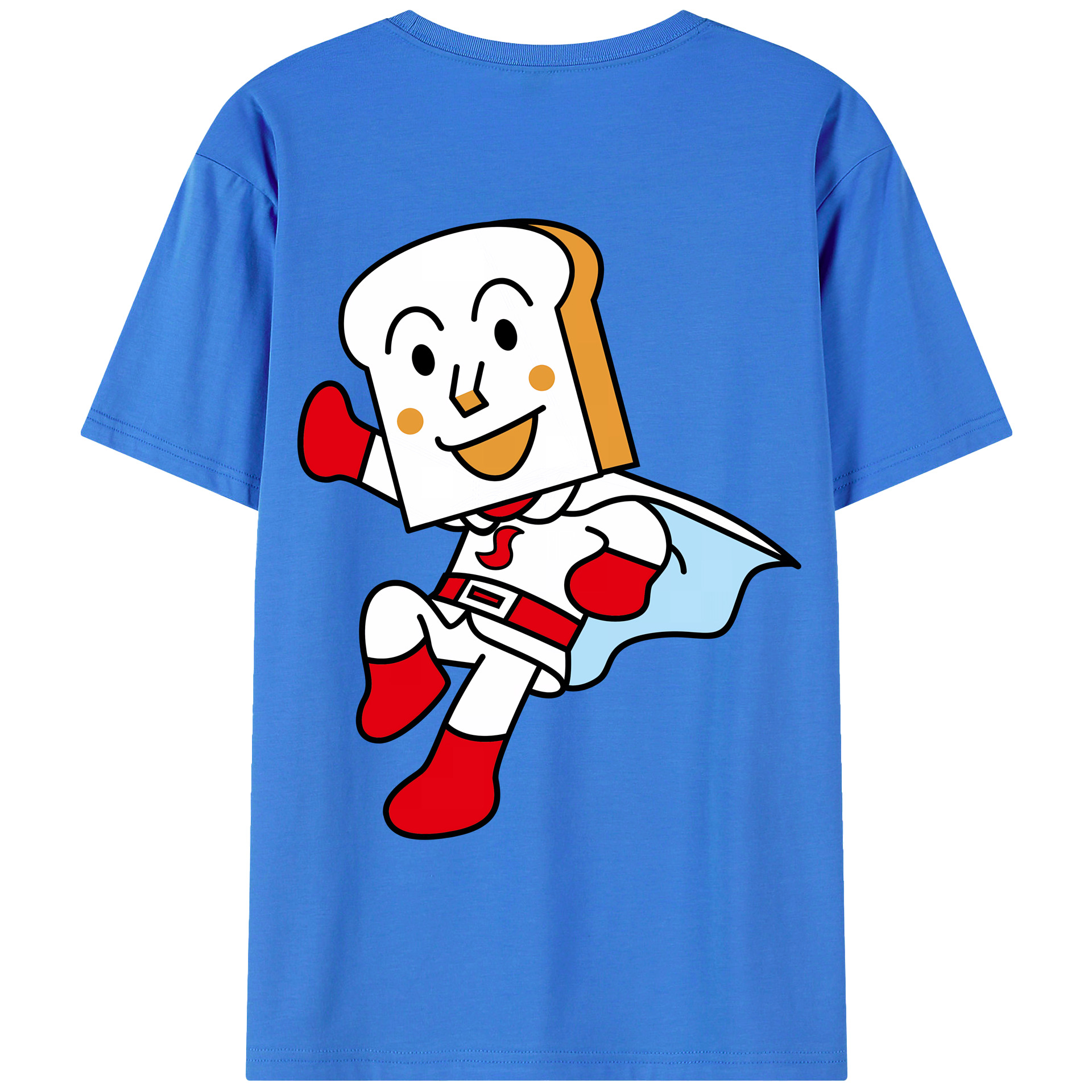 （画像用） アンパンマン Anpanman 綿100％ メンズ半袖Tシャツ（バックプリント） 通気性