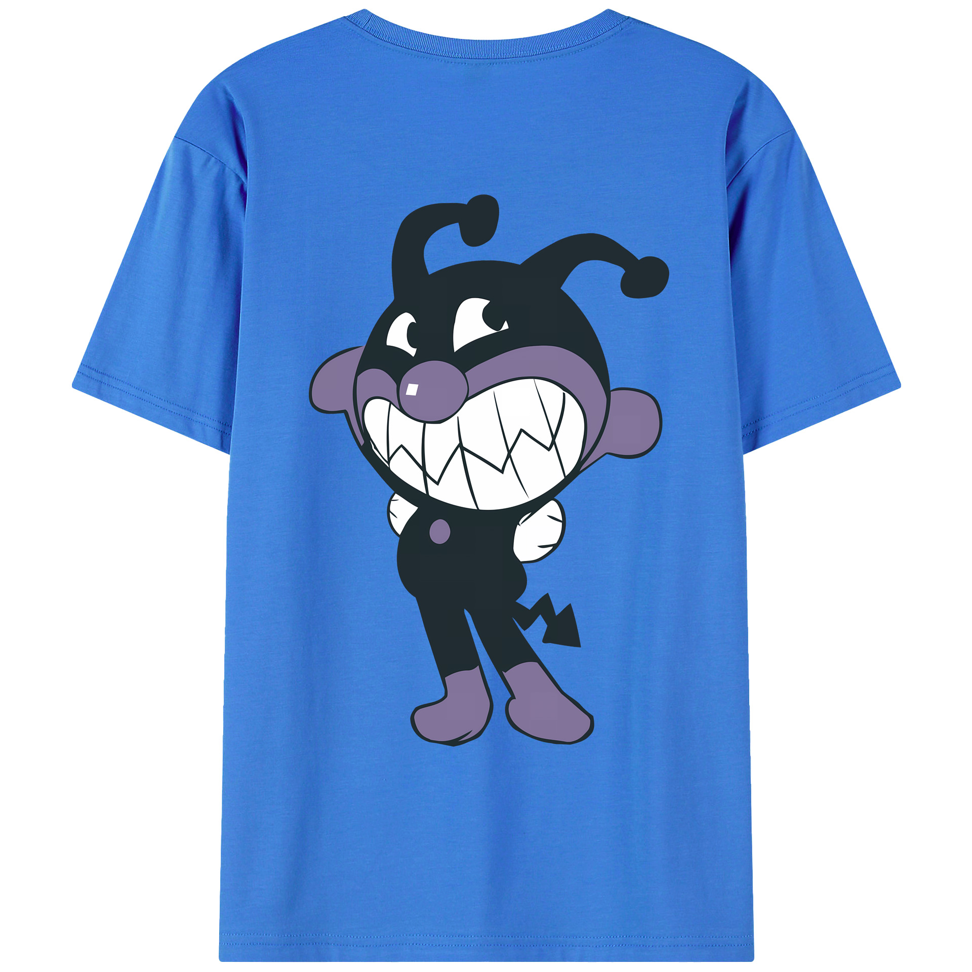 （画像用） アンパンマン Anpanman 綿100％ メンズ半袖Tシャツ（バックプリント） 通気性