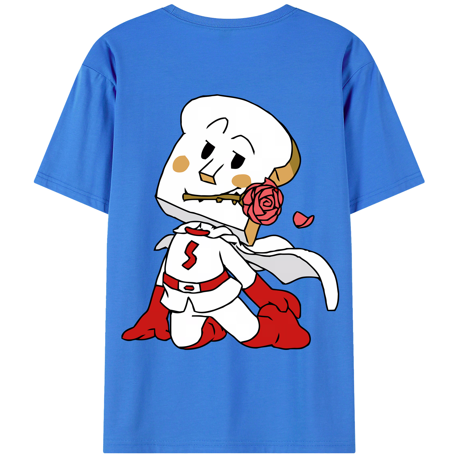 （画像用） アンパンマン Anpanman 綿100％ メンズ半袖Tシャツ（バックプリント） 通気性