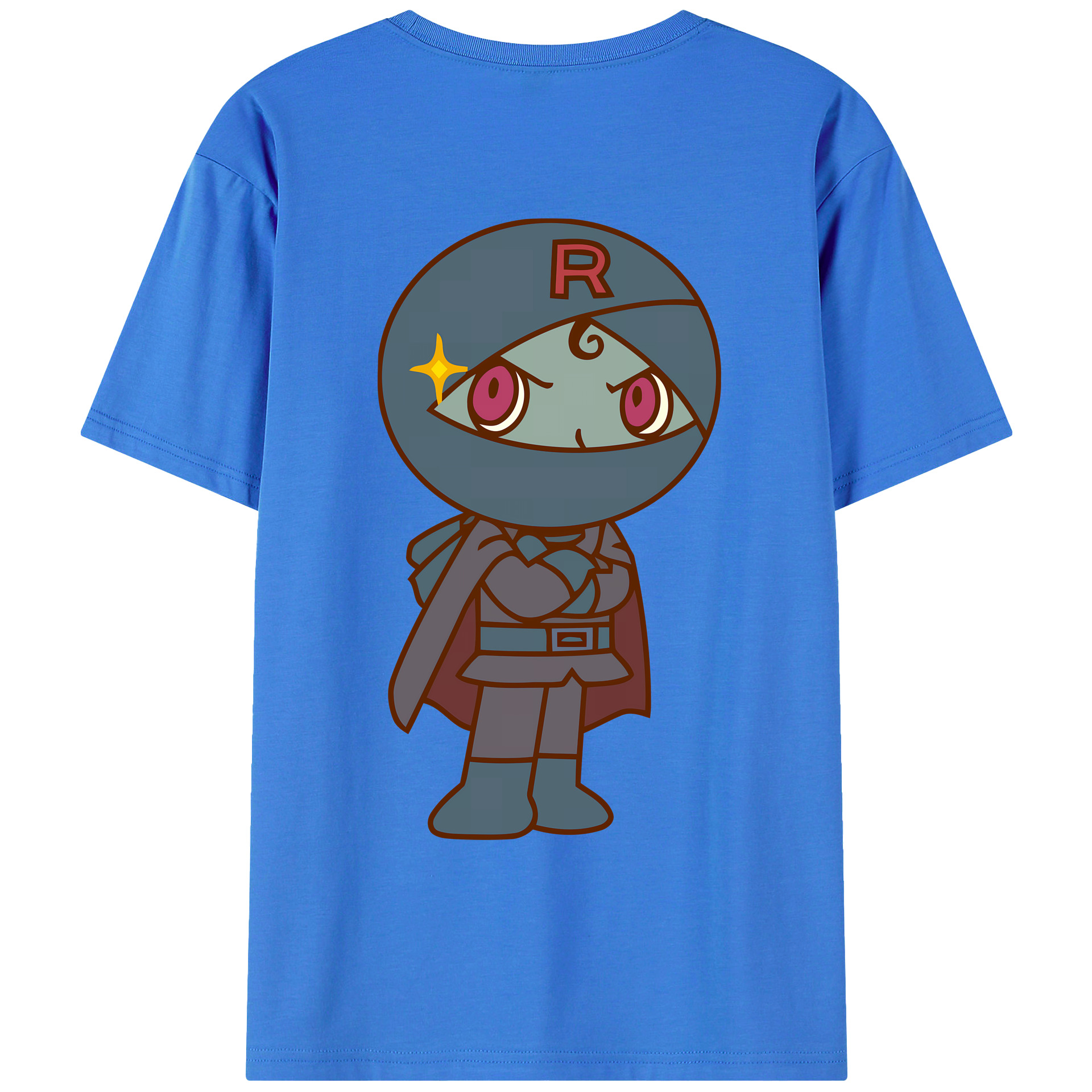 （画像用） アンパンマン Anpanman 綿100％ メンズ半袖Tシャツ（バックプリント） 通気性