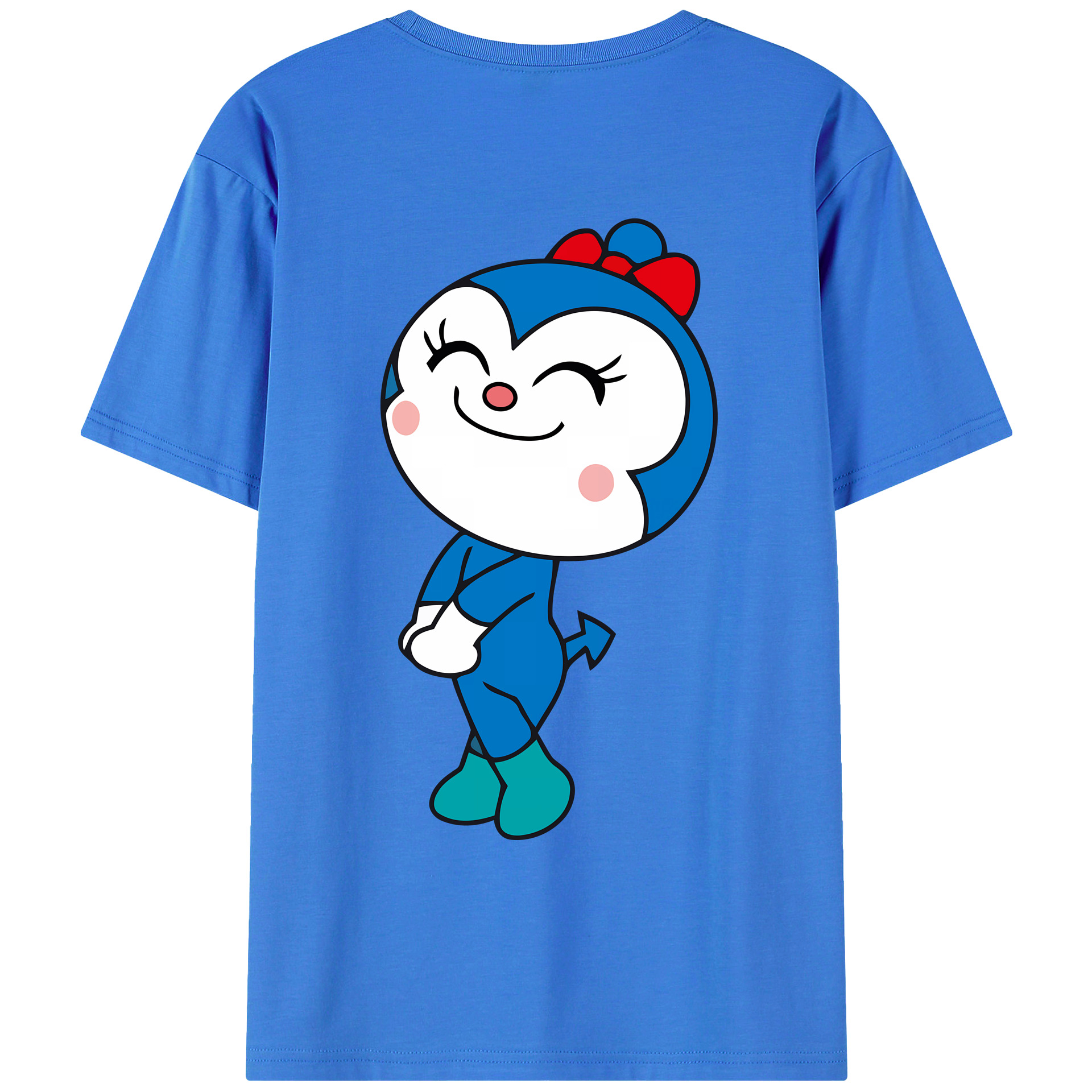 （画像用） アンパンマン Anpanman 綿100％ メンズ半袖Tシャツ（バックプリント） 通気性