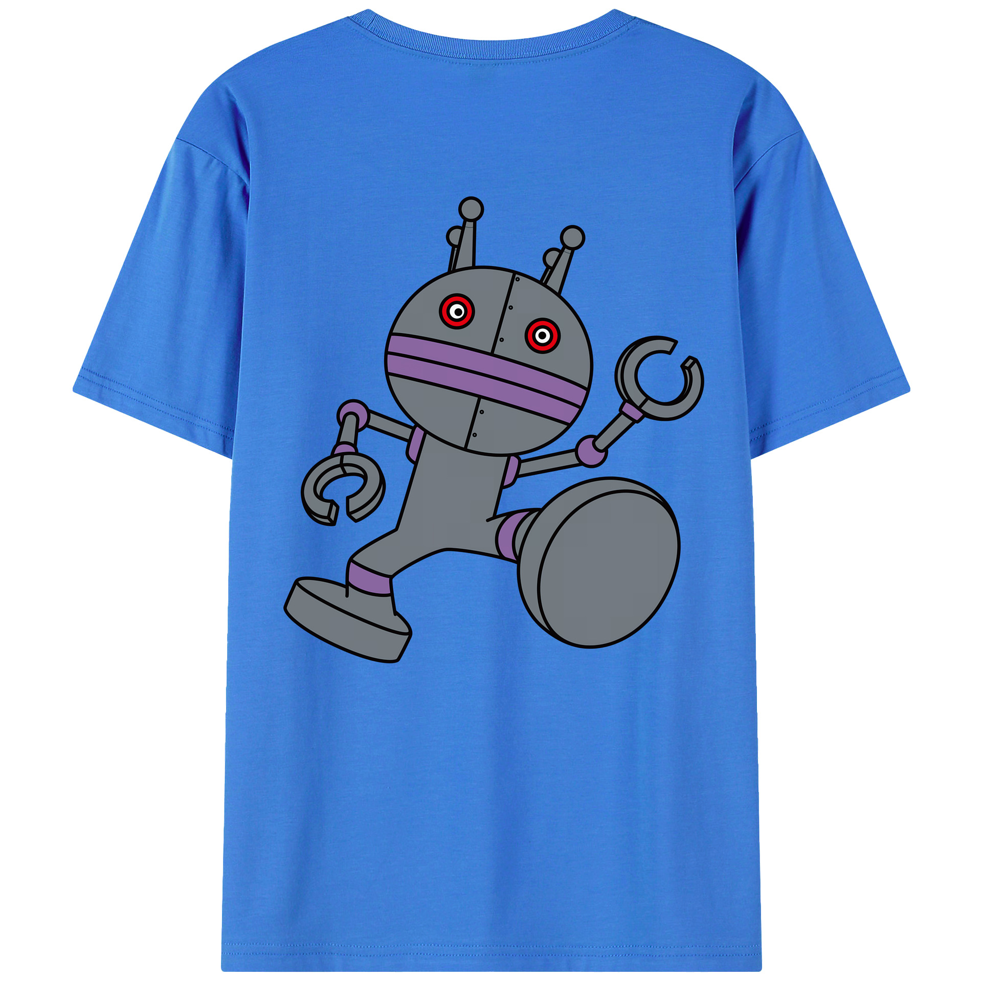 （画像用） アンパンマン Anpanman 綿100％ メンズ半袖Tシャツ（バックプリント） 通気性