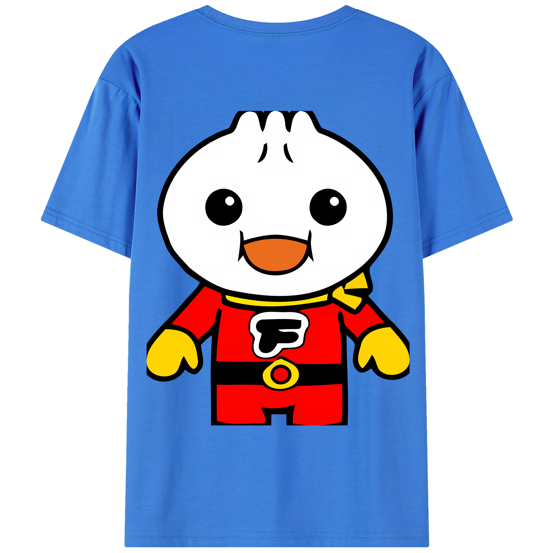 （画像用） アンパンマン Anpanman 綿100％ メンズ半袖Tシャツ（バックプリント） 通気性