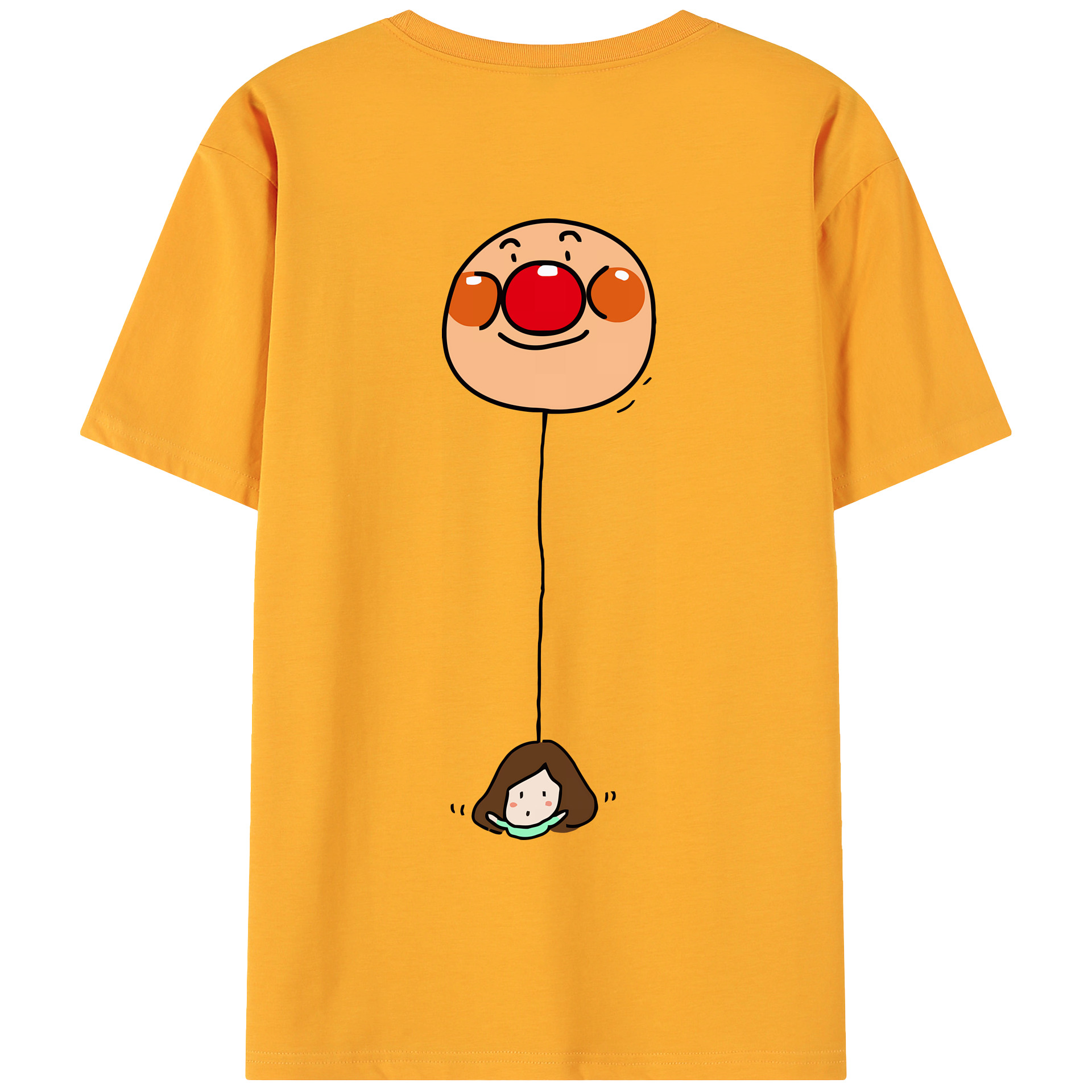 （画像用） アンパンマン Anpanman 綿100％ メンズ半袖Tシャツ（バックプリント） 通気性