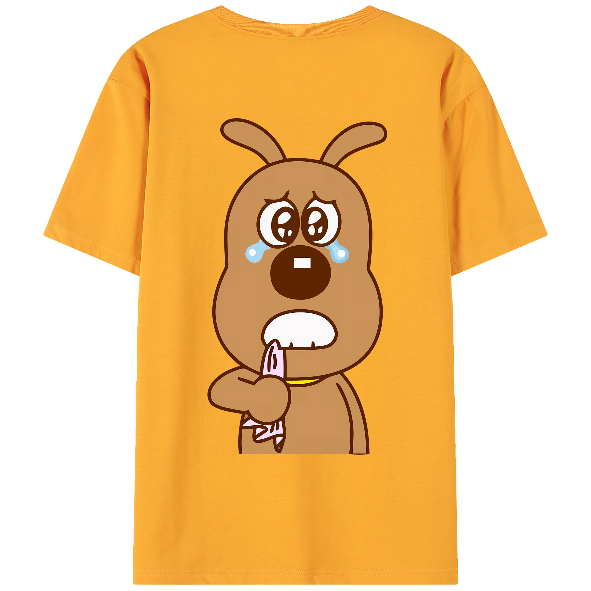 （画像用） アンパンマン Anpanman 綿100％ メンズ半袖Tシャツ（バックプリント） 通気性