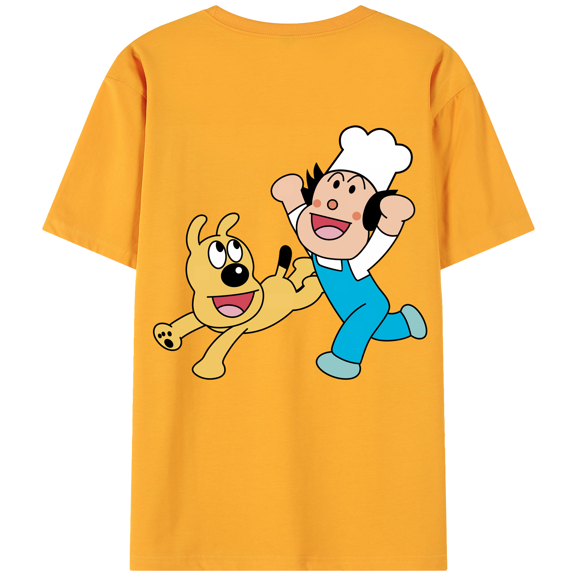 （画像用） アンパンマン Anpanman 綿100％ メンズ半袖Tシャツ（バックプリント） 通気性