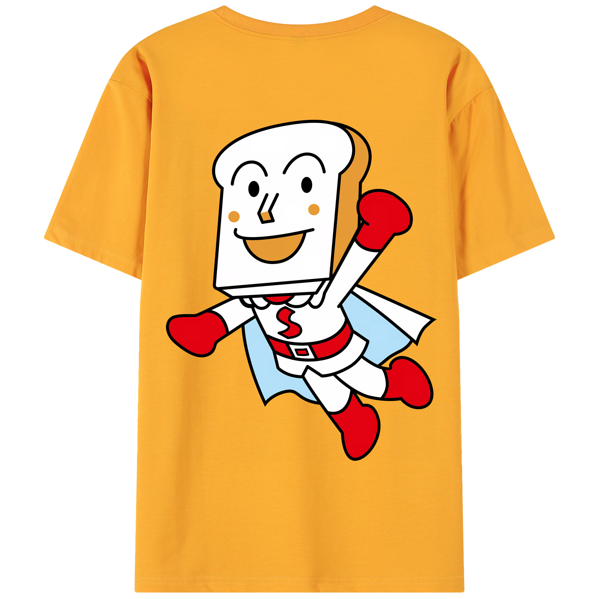 （画像用） アンパンマン Anpanman 綿100％ メンズ半袖Tシャツ（バックプリント） 通気性