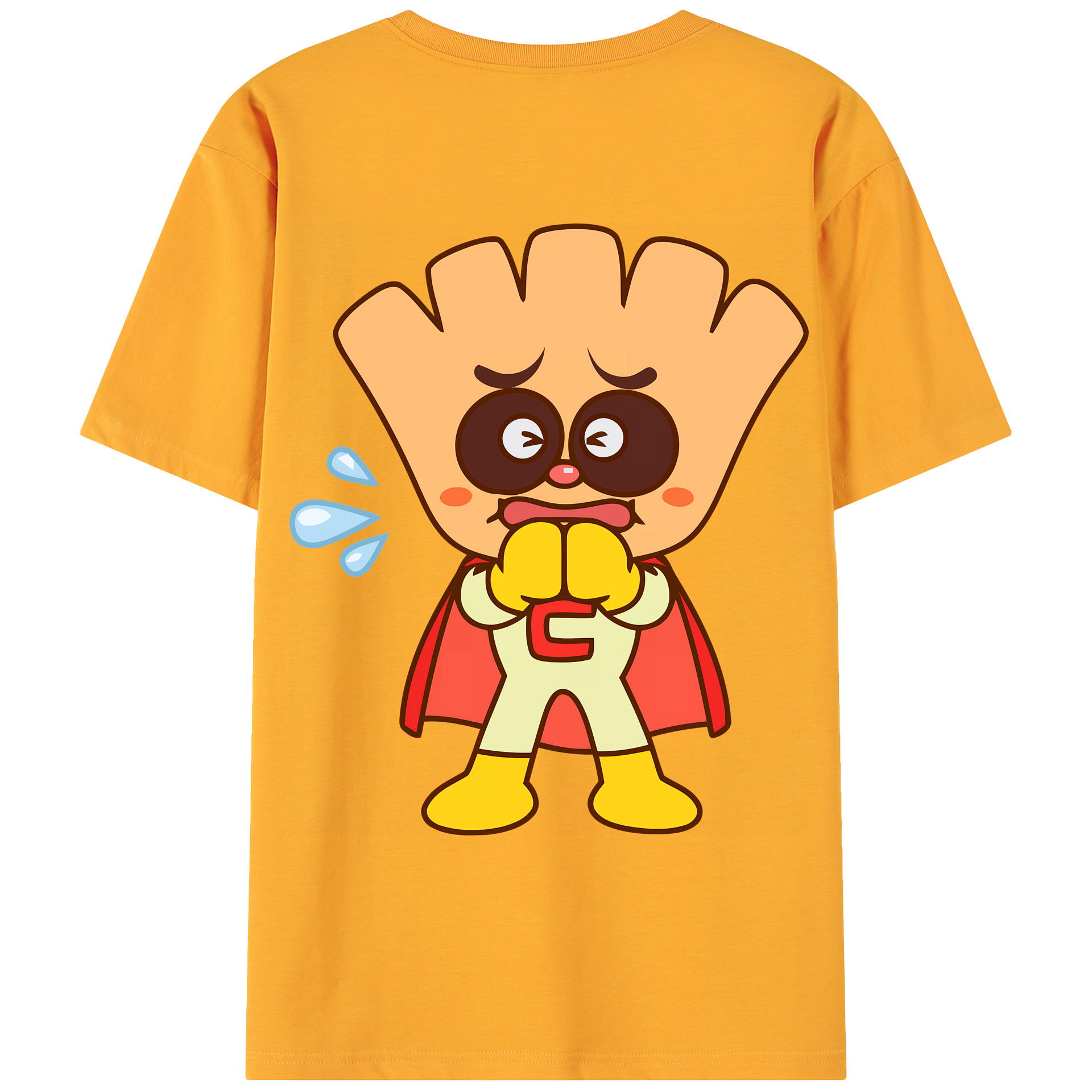 （画像用） アンパンマン Anpanman 綿100％ メンズ半袖Tシャツ（バックプリント） 通気性