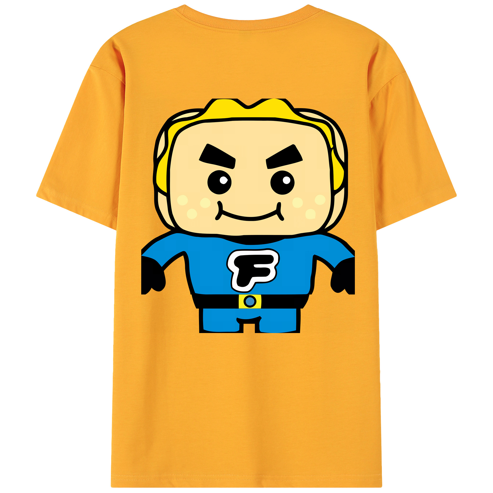 （画像用） アンパンマン Anpanman 綿100％ メンズ半袖Tシャツ（バックプリント） 通気性
