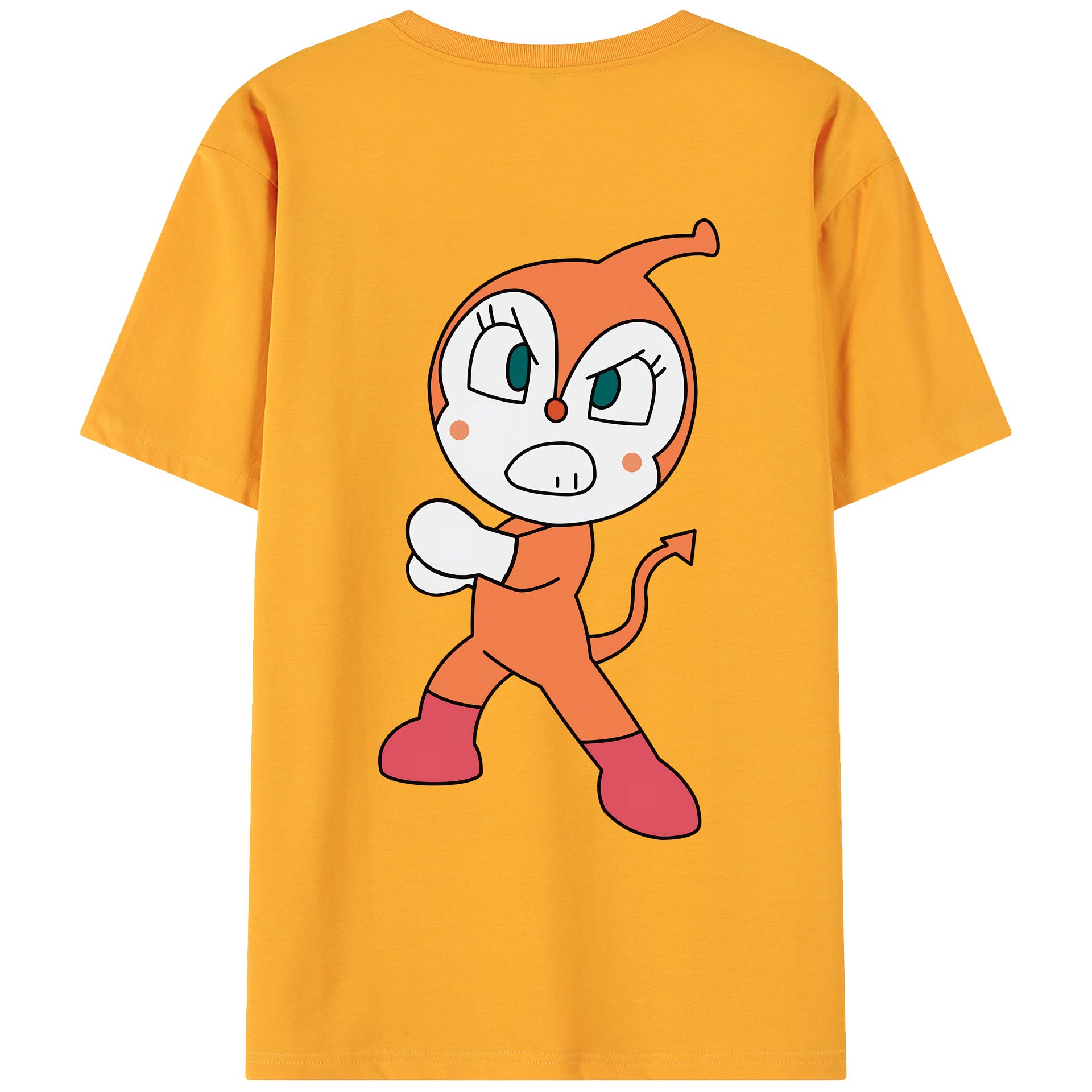 （画像用） アンパンマン Anpanman 綿100％ メンズ半袖Tシャツ（バックプリント） 通気性