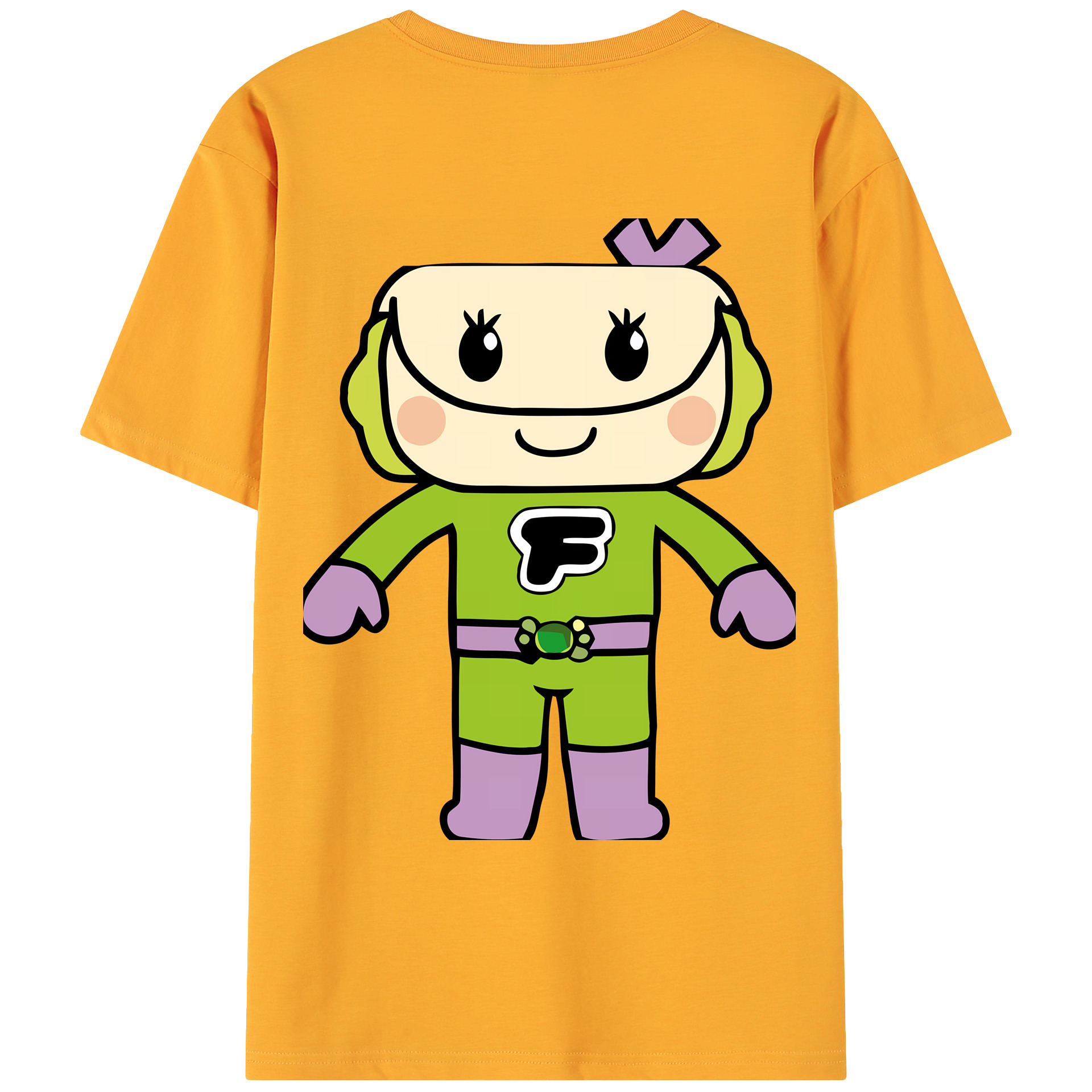 （画像用） アンパンマン Anpanman 綿100％ メンズ半袖Tシャツ（バックプリント） 通気性