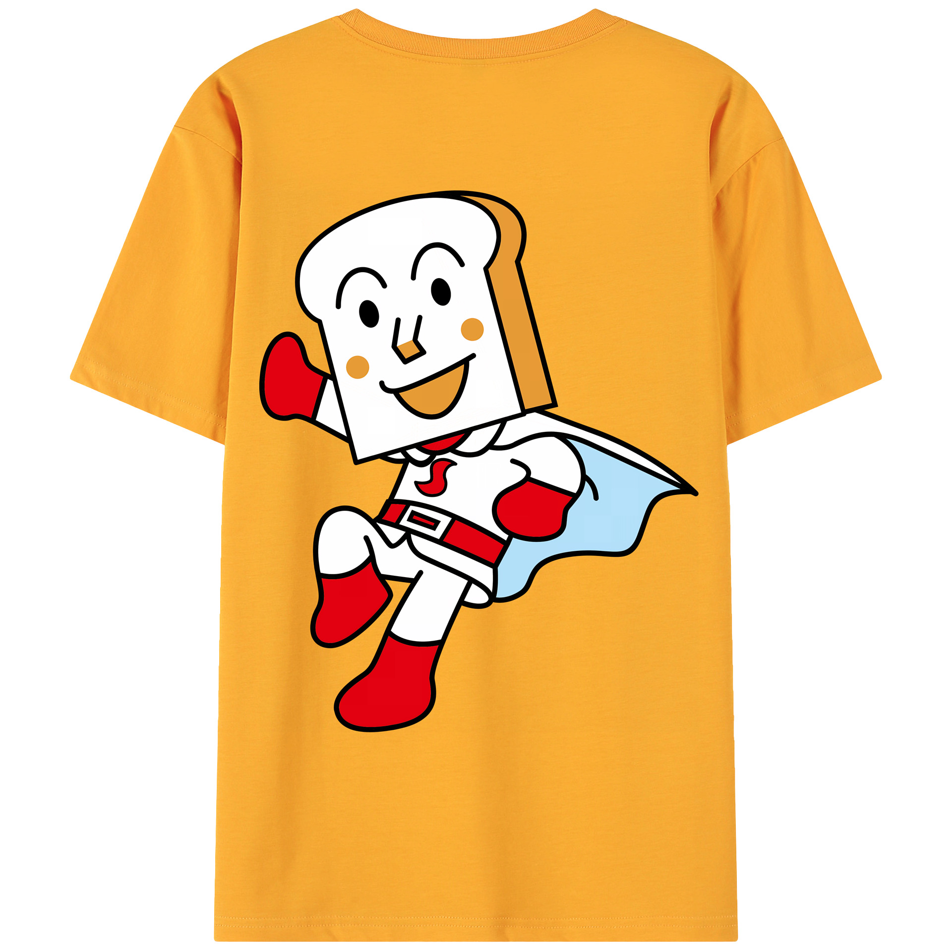 （画像用） アンパンマン Anpanman 綿100％ メンズ半袖Tシャツ（バックプリント） 通気性