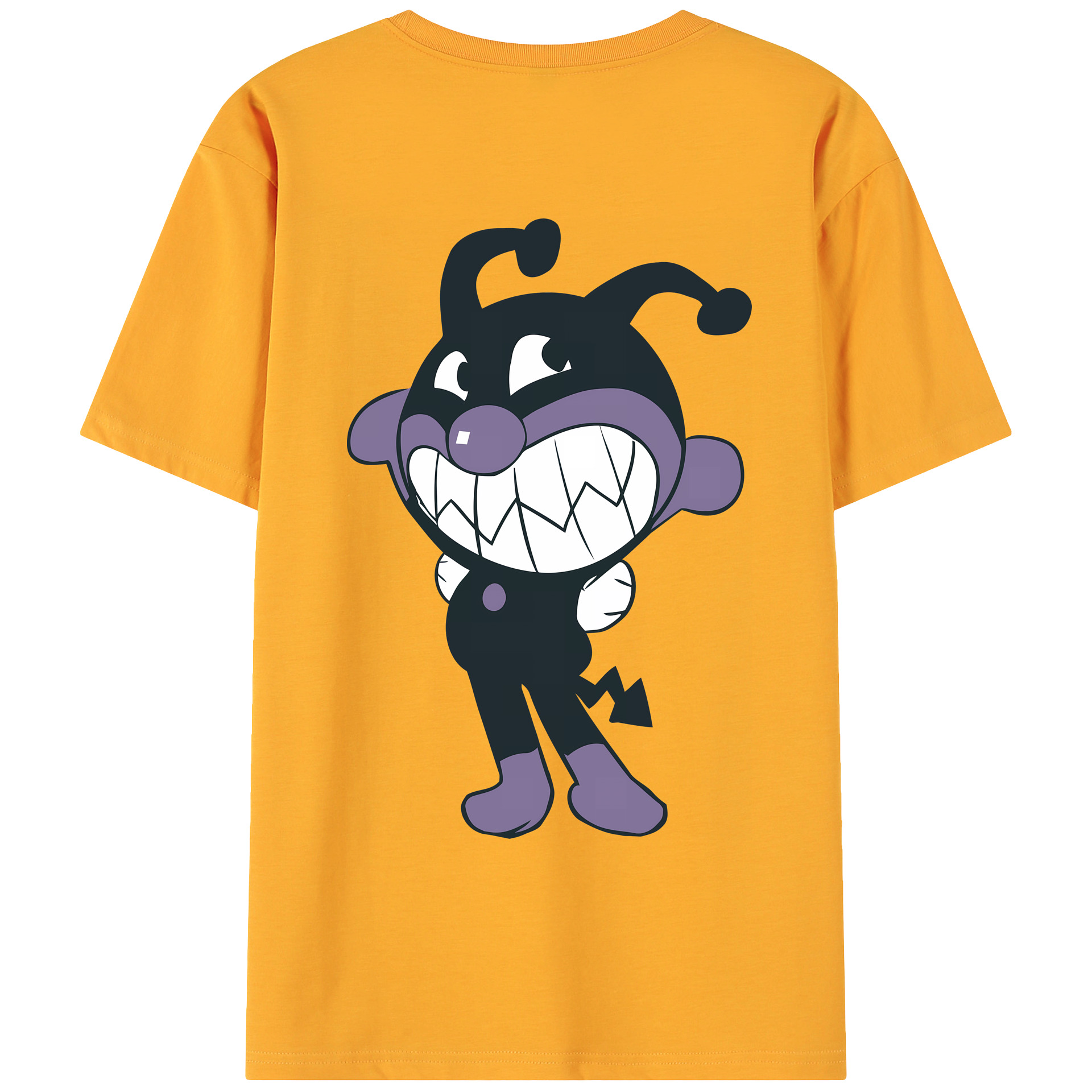 （画像用） アンパンマン Anpanman 綿100％ メンズ半袖Tシャツ（バックプリント） 通気性
