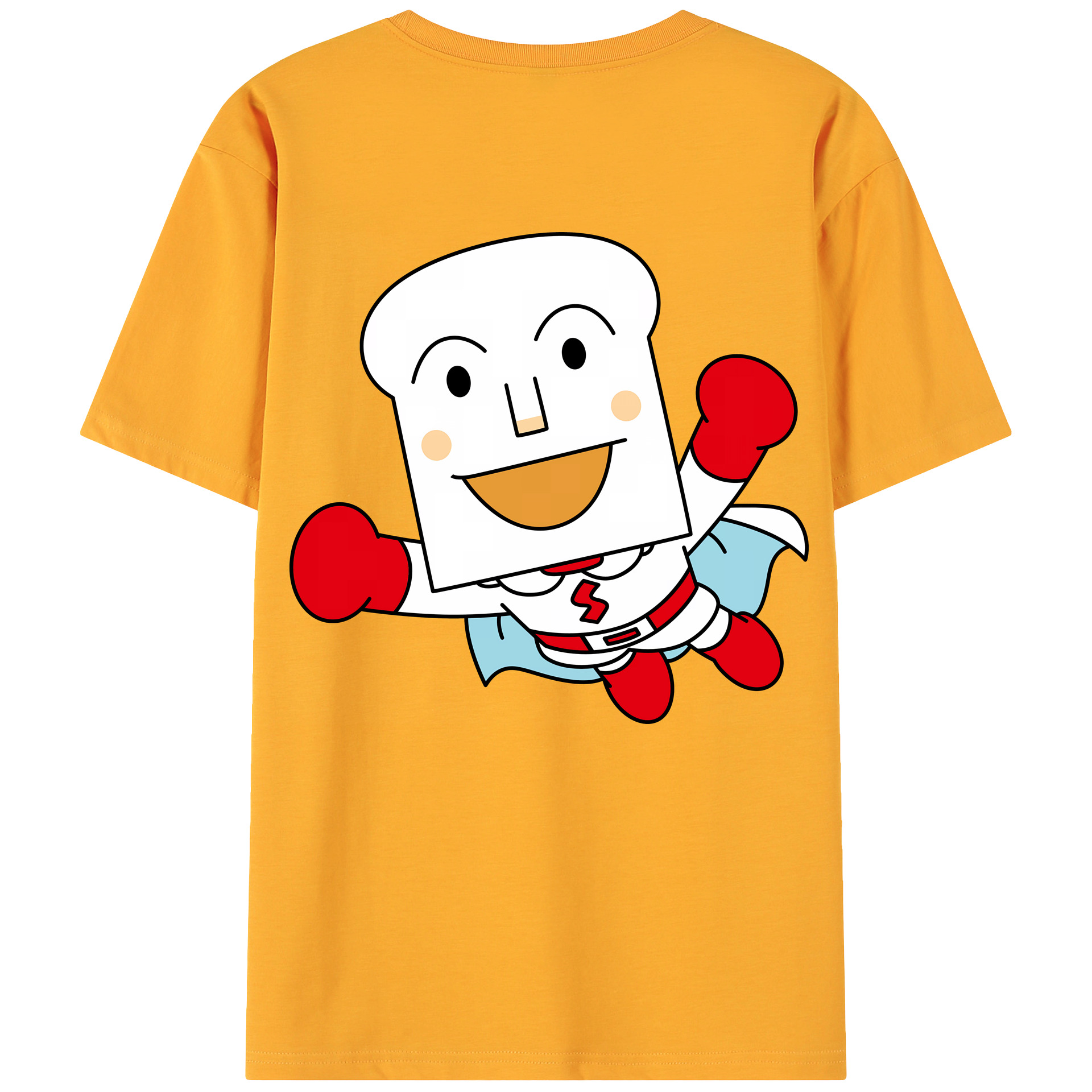 （画像用） アンパンマン Anpanman 綿100％ メンズ半袖Tシャツ（バックプリント） 通気性