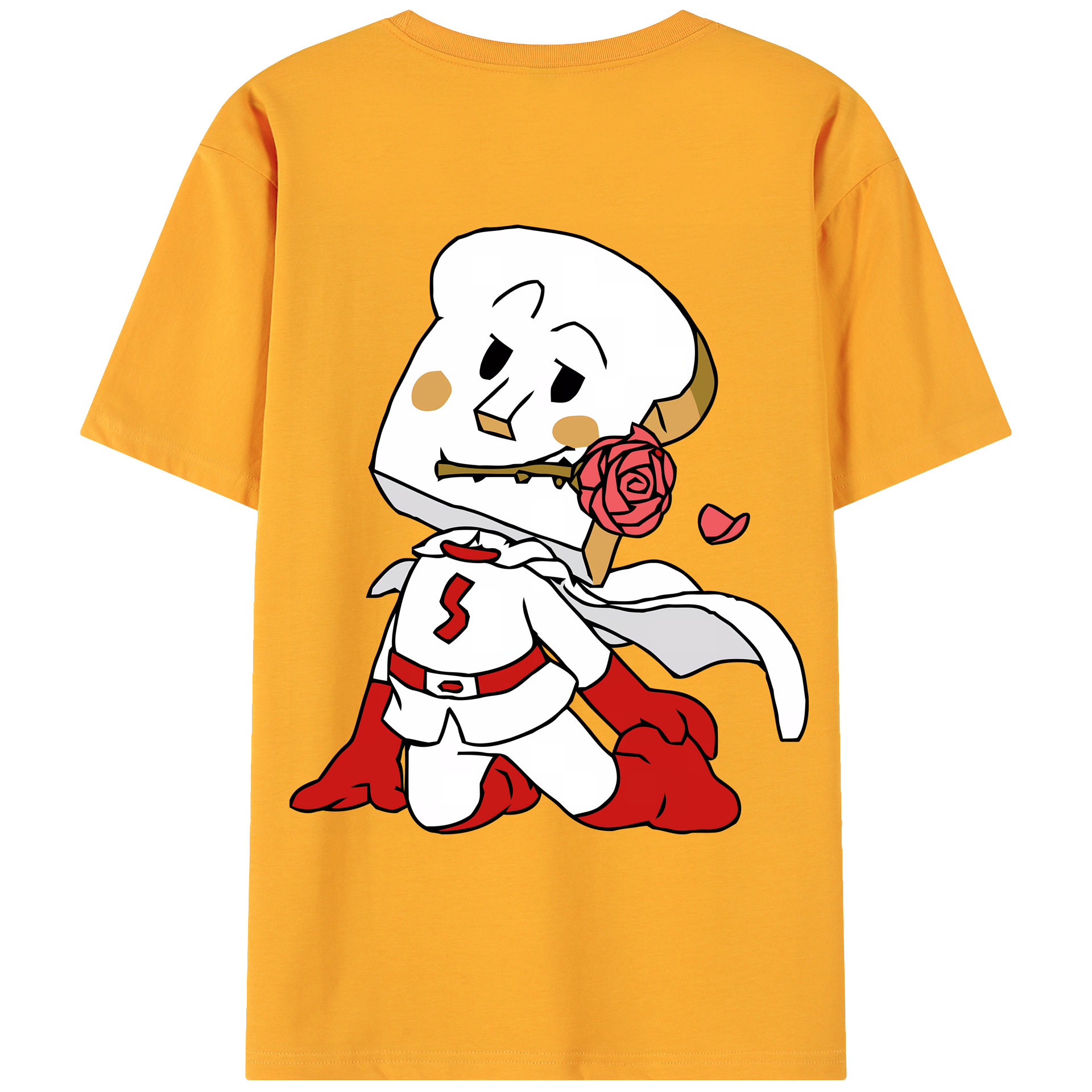 （画像用） アンパンマン Anpanman 綿100％ メンズ半袖Tシャツ（バックプリント） 通気性