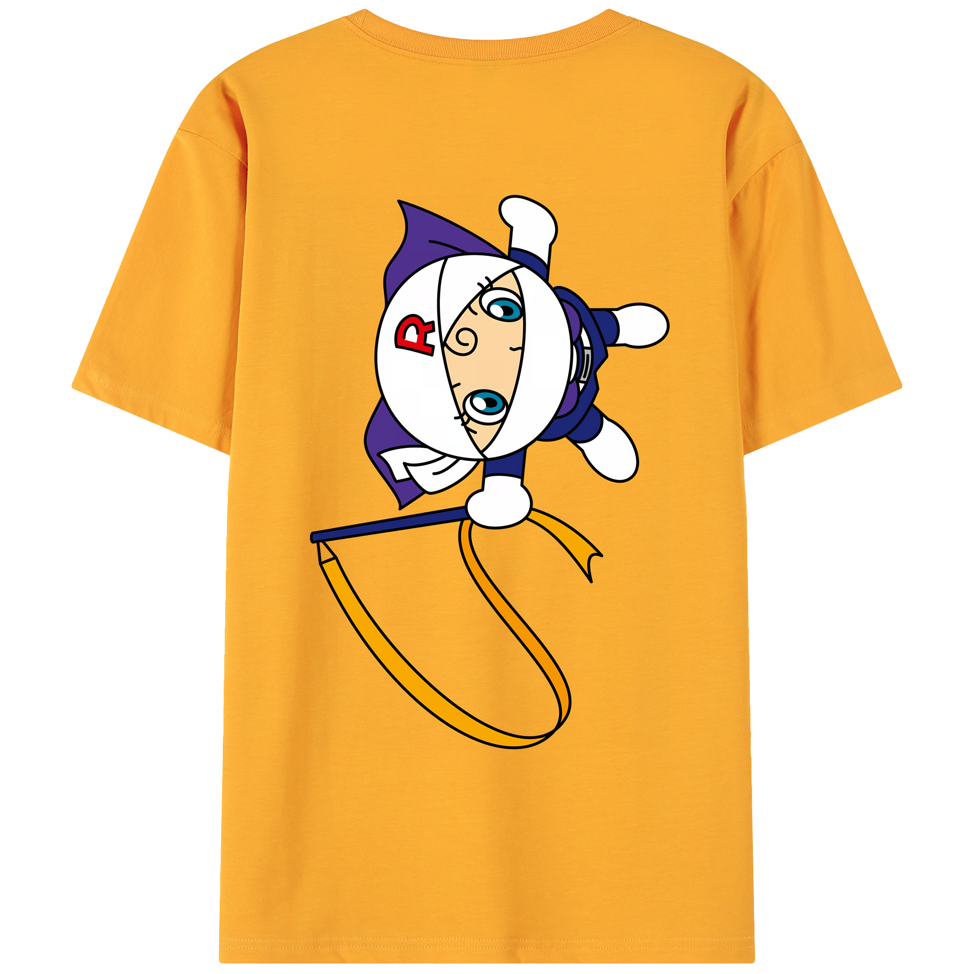 （画像用） アンパンマン Anpanman 綿100％ メンズ半袖Tシャツ（バックプリント） 通気性