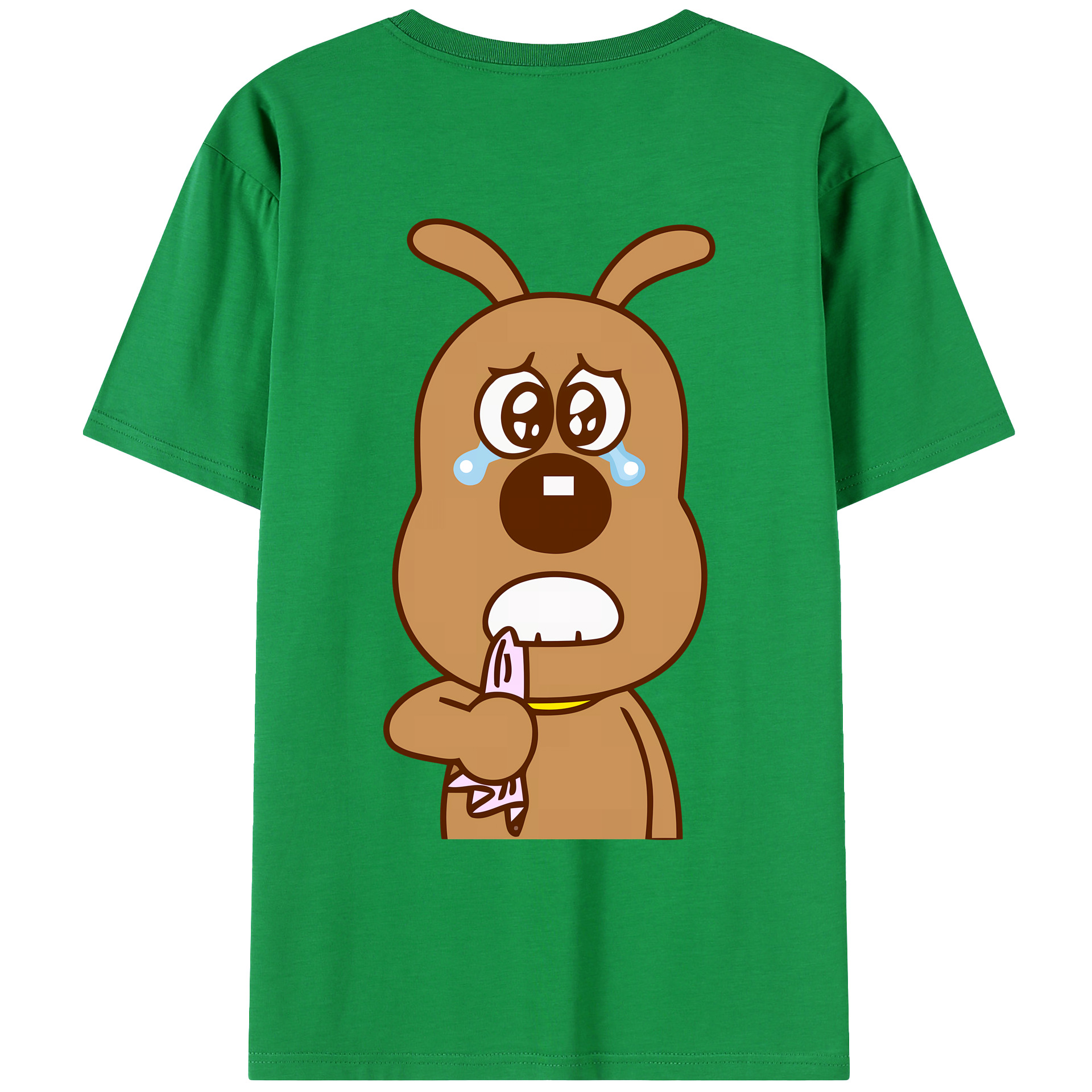 （画像用） アンパンマン Anpanman 綿100％ メンズ半袖Tシャツ（バックプリント） 通気性