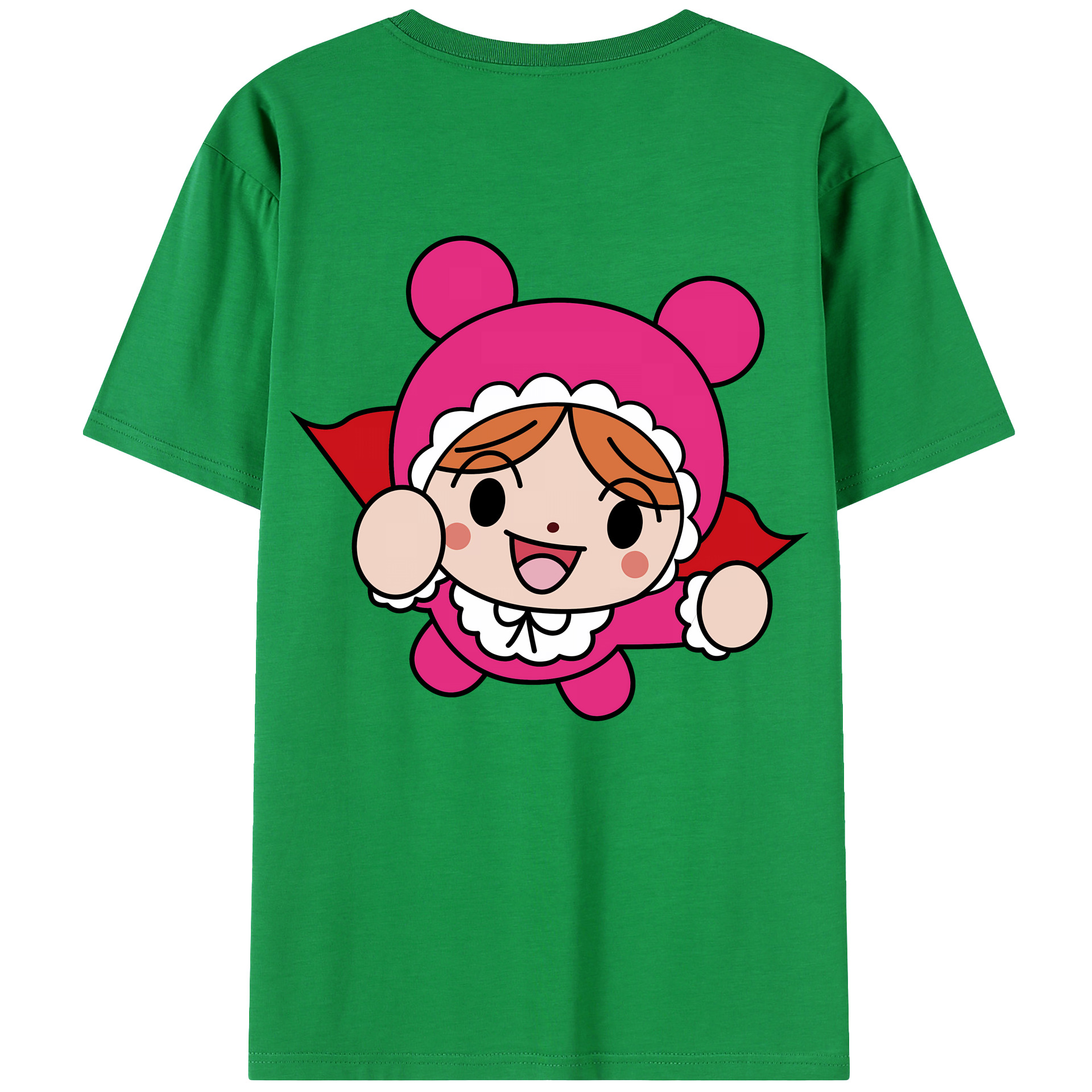 （画像用） アンパンマン Anpanman 綿100％ メンズ半袖Tシャツ（バックプリント） 通気性