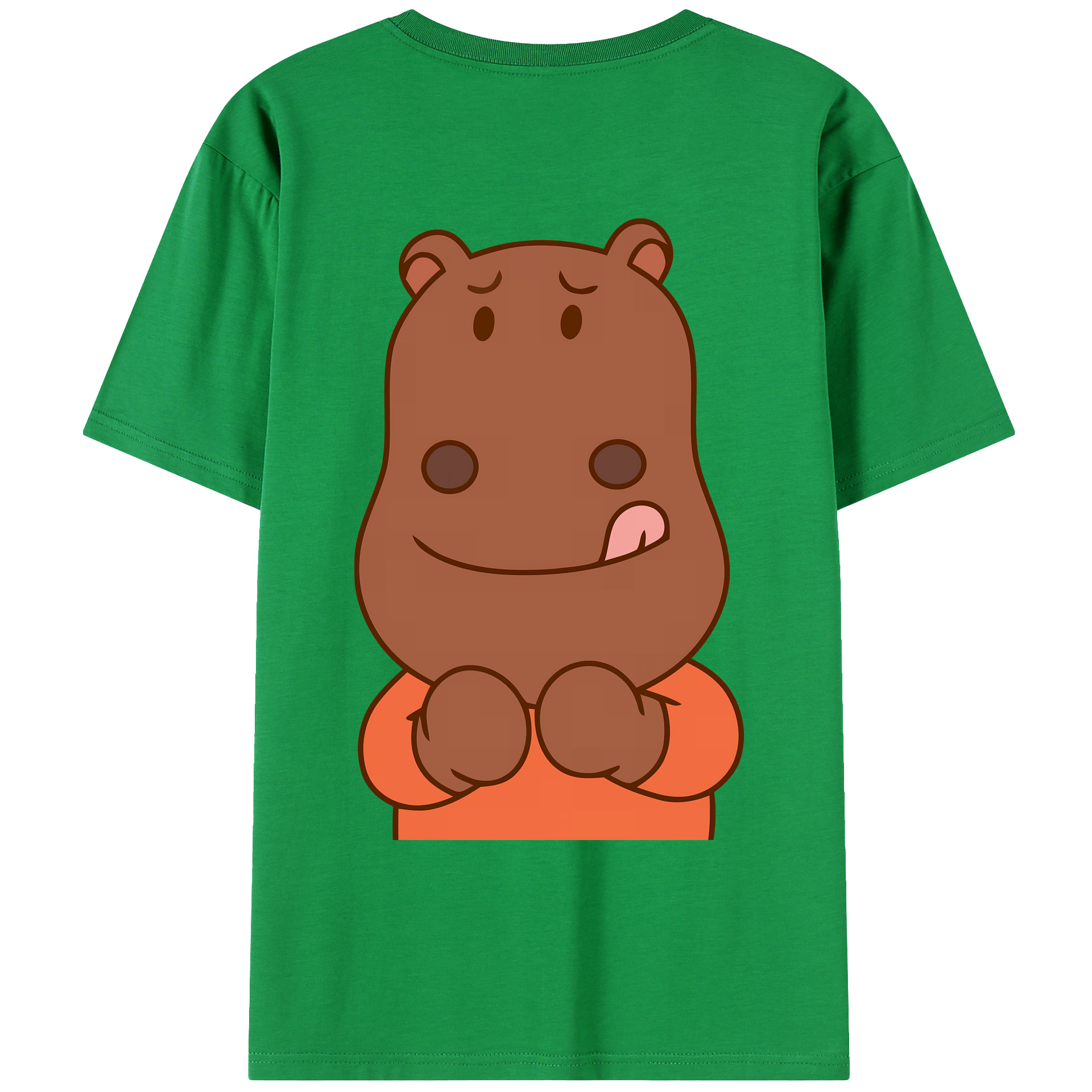 （画像用） アンパンマン Anpanman 綿100％ メンズ半袖Tシャツ（バックプリント） 通気性