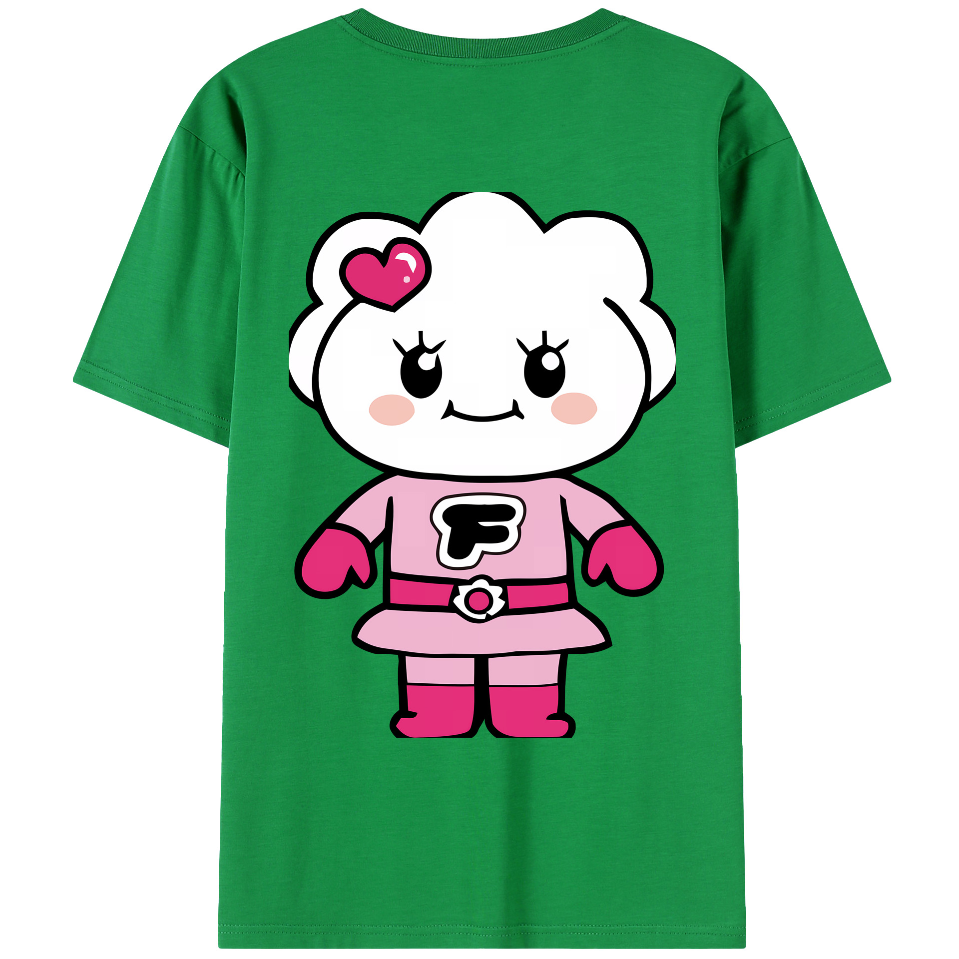 （画像用） アンパンマン Anpanman 綿100％ メンズ半袖Tシャツ（バックプリント） 通気性
