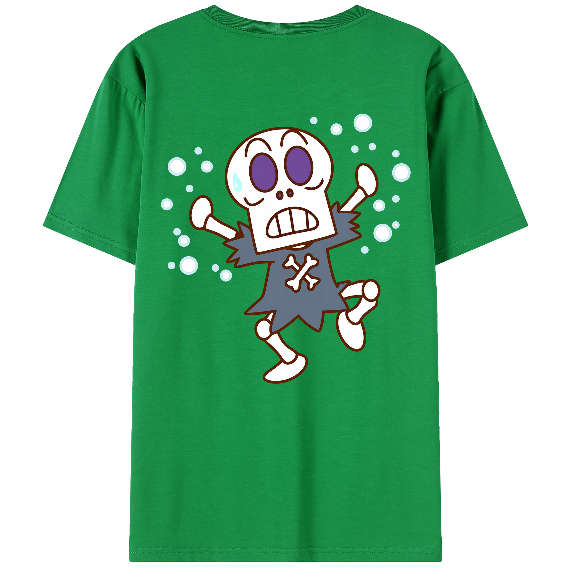 （画像用） アンパンマン Anpanman 綿100％ メンズ半袖Tシャツ（バックプリント） 通気性