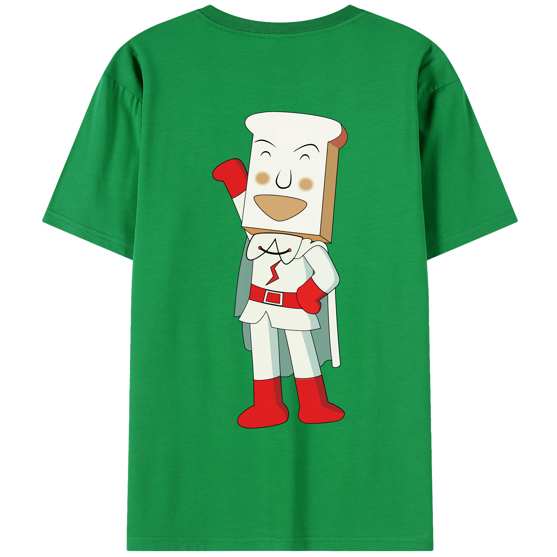 （画像用） アンパンマン Anpanman 綿100％ メンズ半袖Tシャツ（バックプリント） 通気性