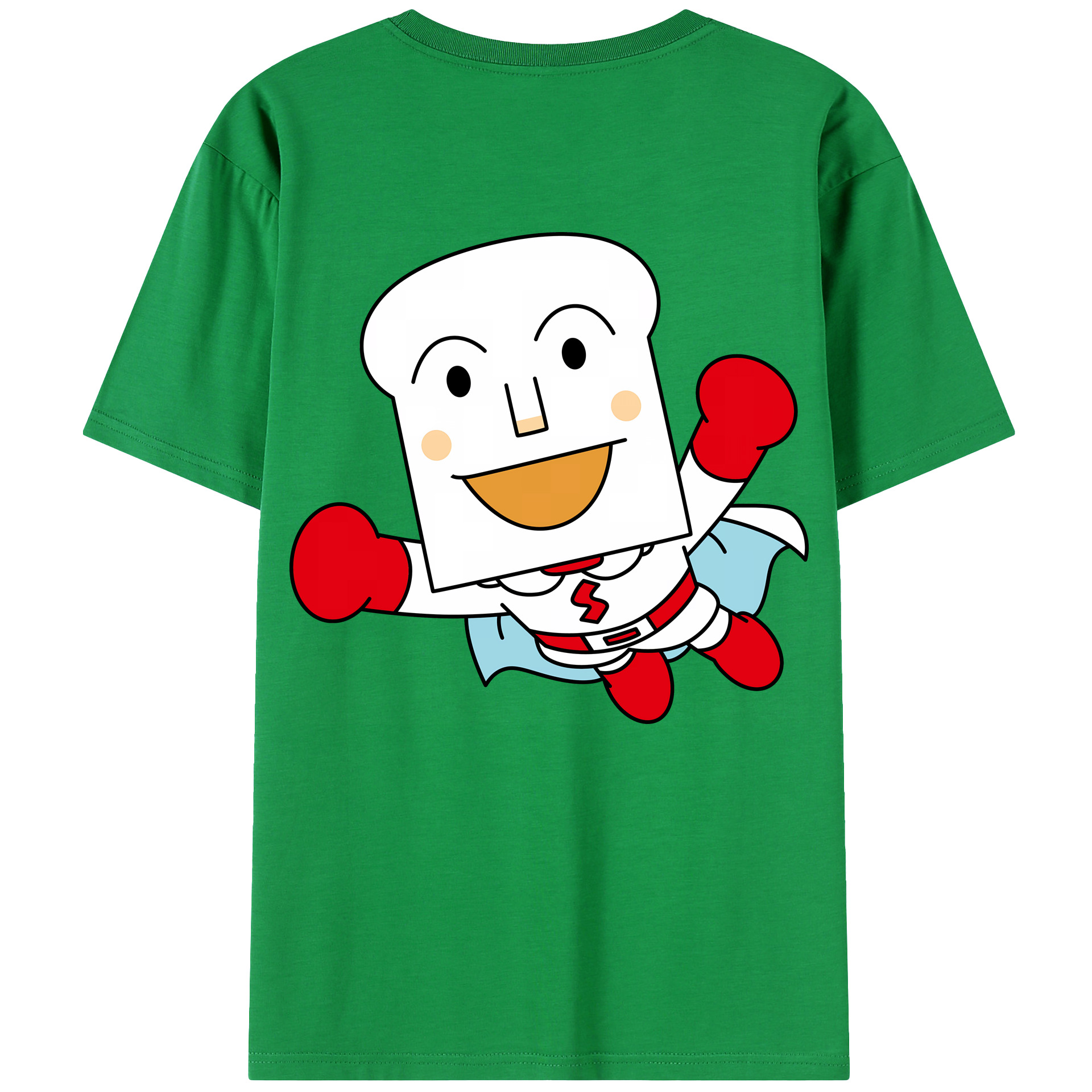 （画像用） アンパンマン Anpanman 綿100％ メンズ半袖Tシャツ（バックプリント） 通気性