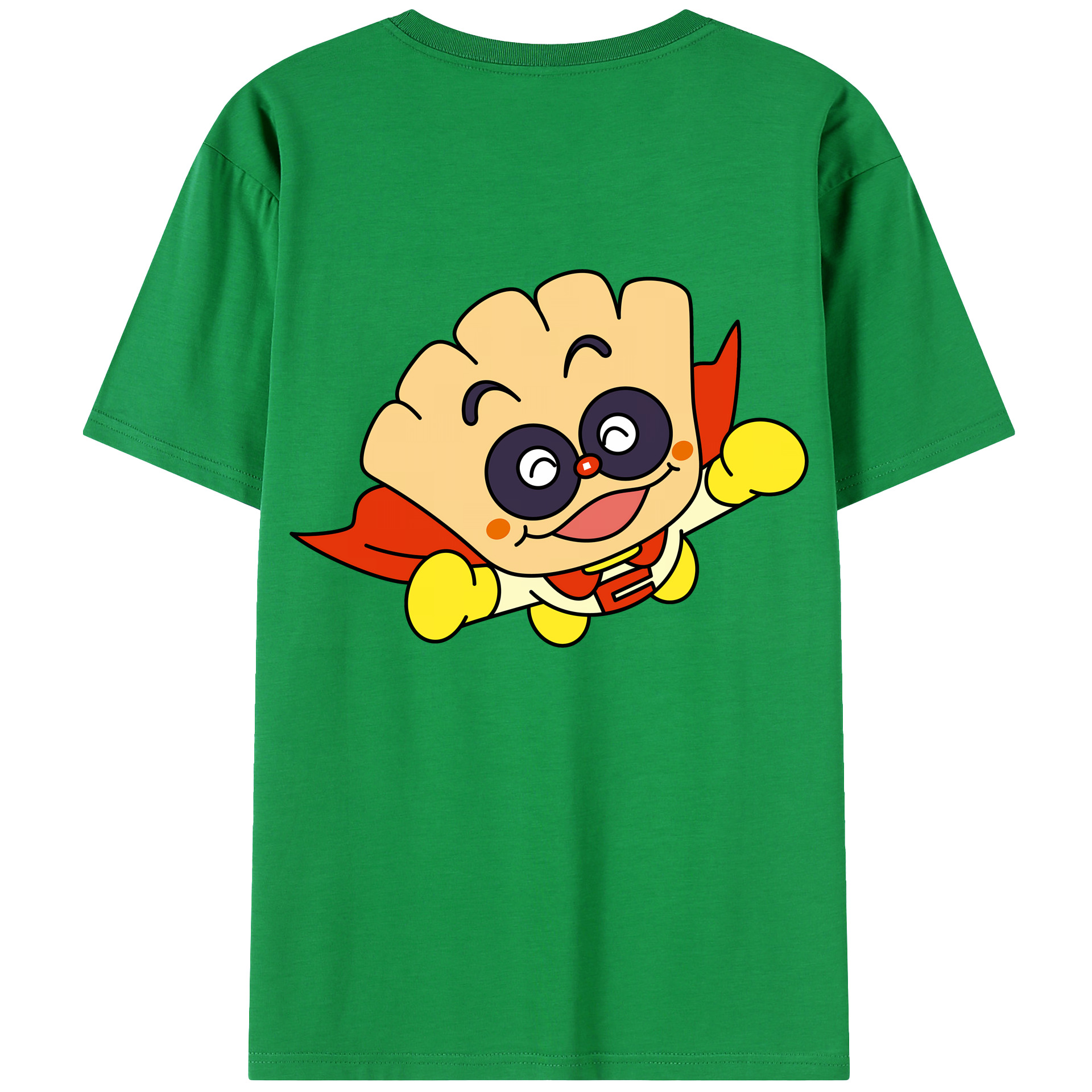 （画像用） アンパンマン Anpanman 綿100％ メンズ半袖Tシャツ（バックプリント） 通気性