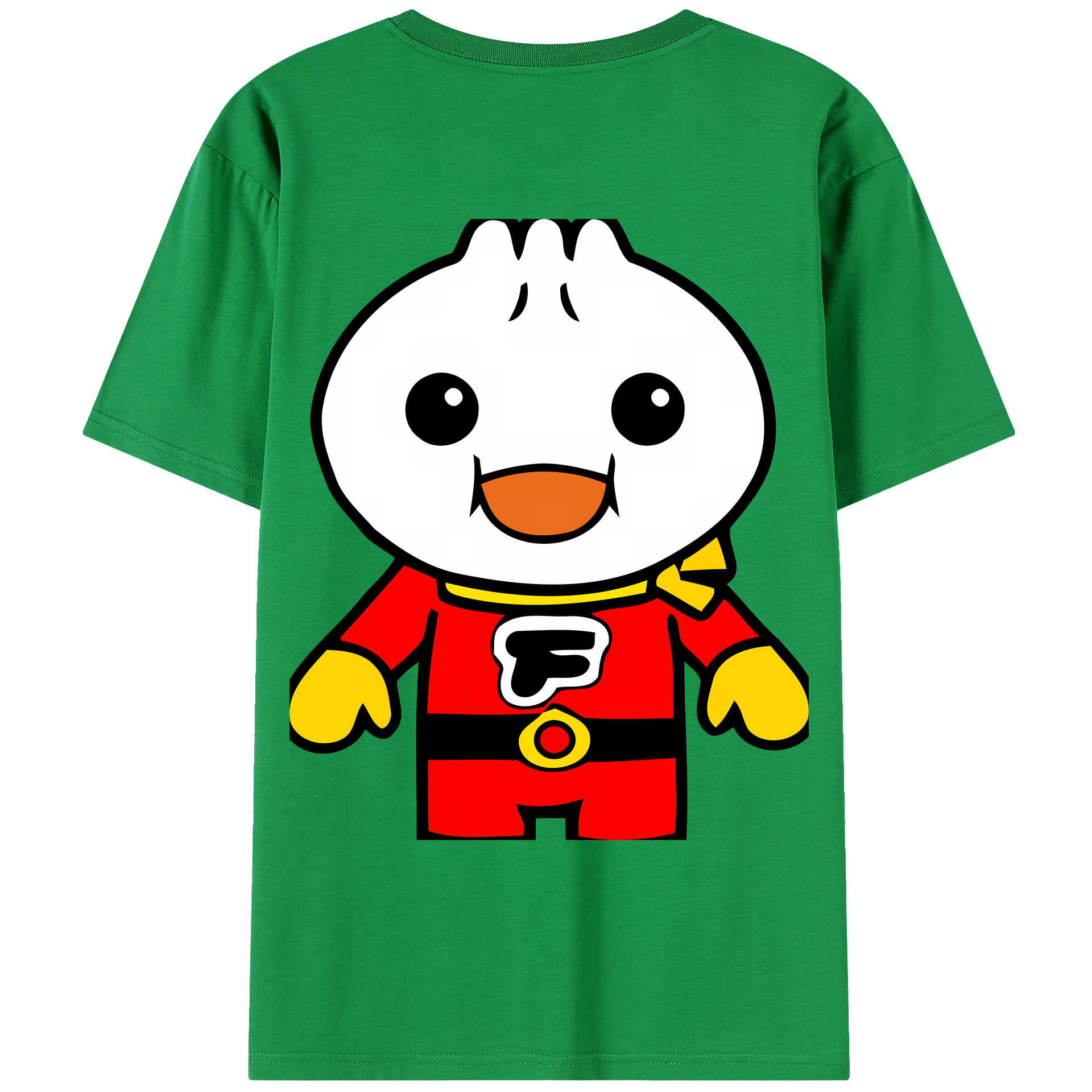 （画像用） アンパンマン Anpanman 綿100％ メンズ半袖Tシャツ（バックプリント） 通気性