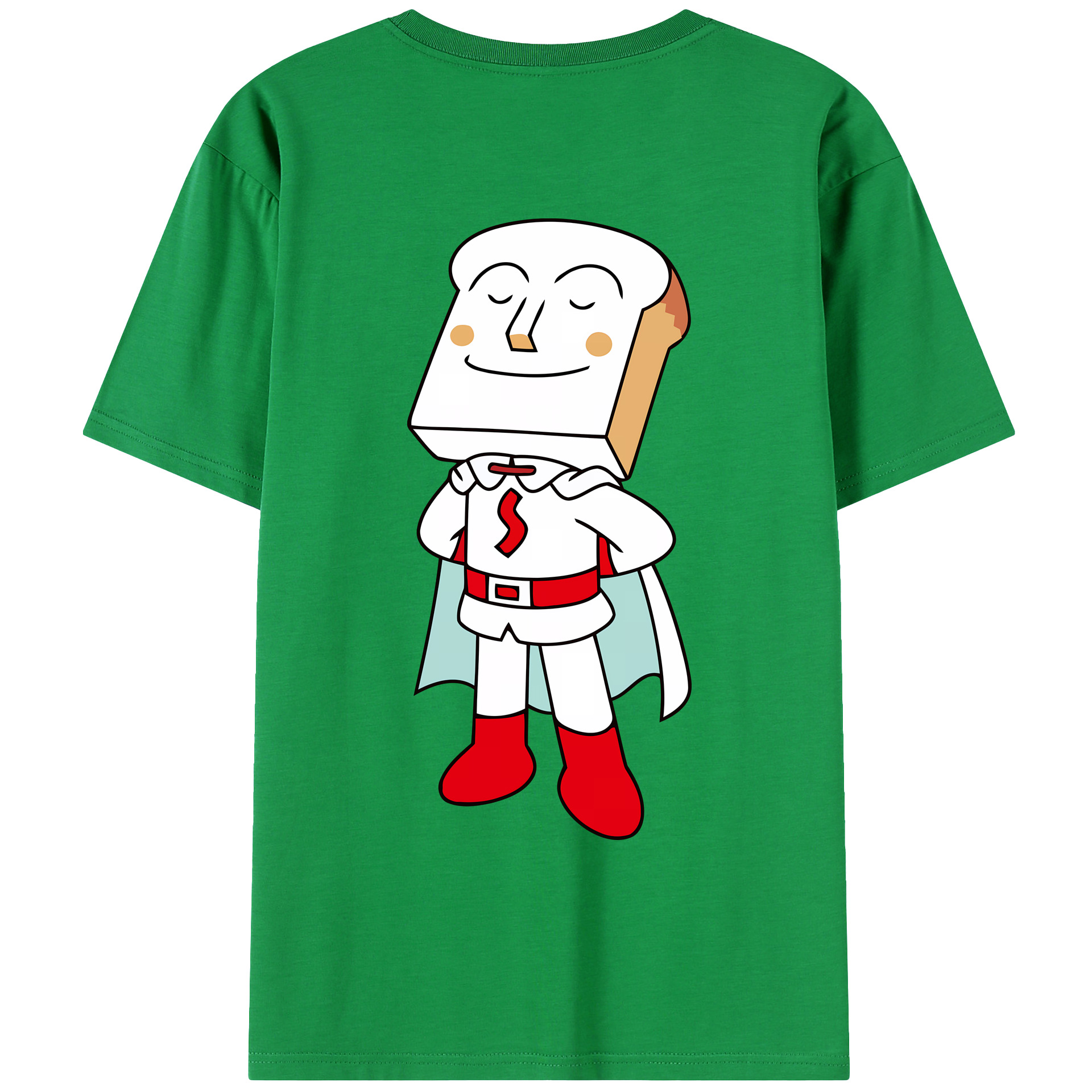 （画像用） アンパンマン Anpanman 綿100％ メンズ半袖Tシャツ（バックプリント） 通気性