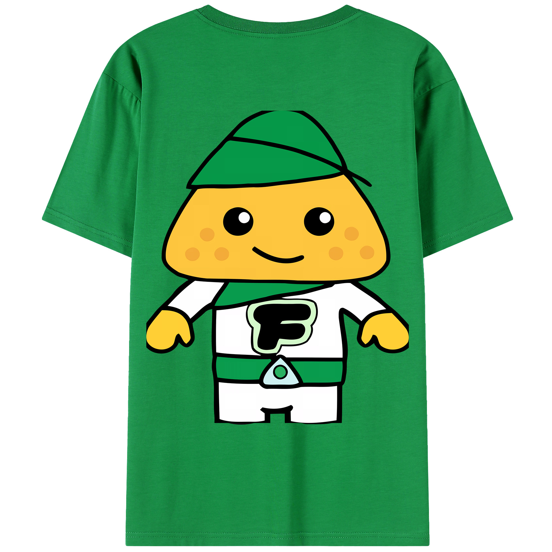 （画像用） アンパンマン Anpanman 綿100％ メンズ半袖Tシャツ（バックプリント） 通気性
