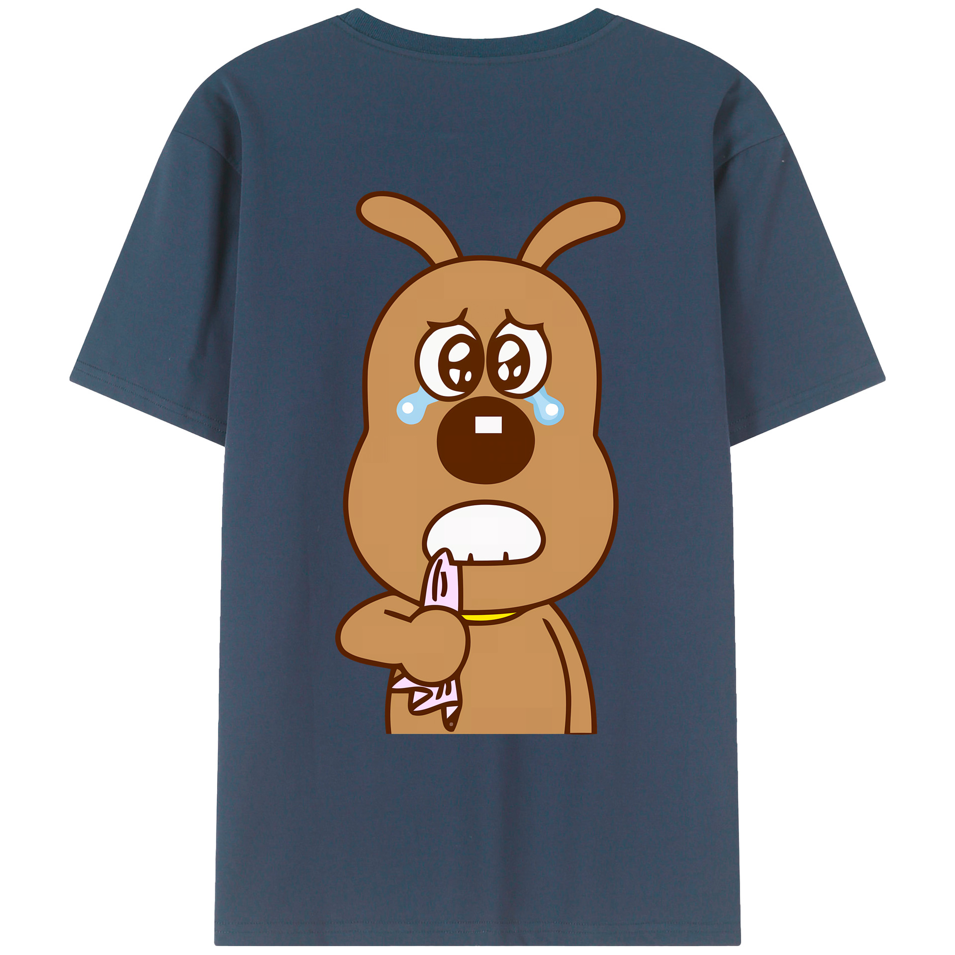（画像用） アンパンマン Anpanman 綿100％ メンズ半袖Tシャツ（バックプリント） 通気性