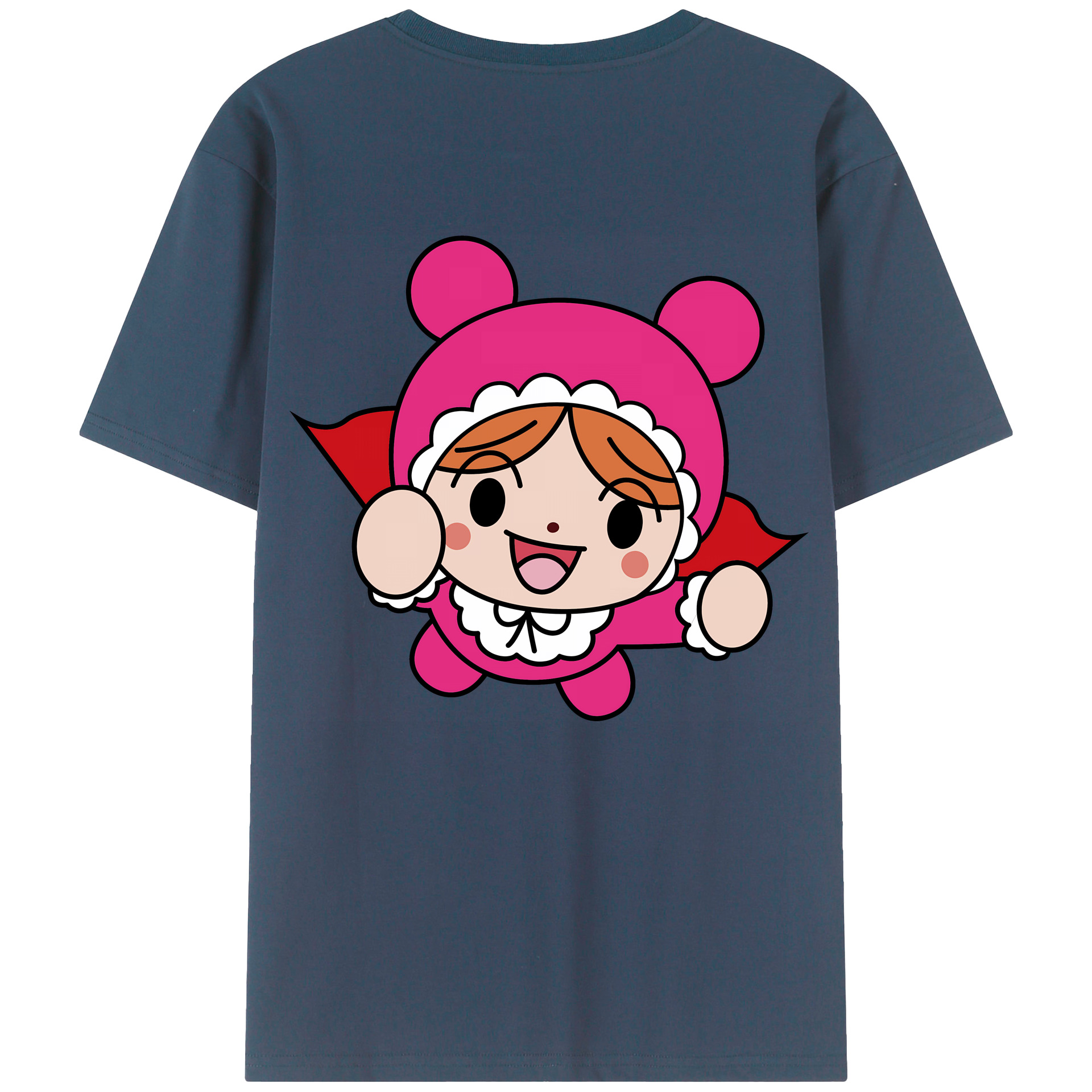 （画像用） アンパンマン Anpanman 綿100％ メンズ半袖Tシャツ（バックプリント） 通気性