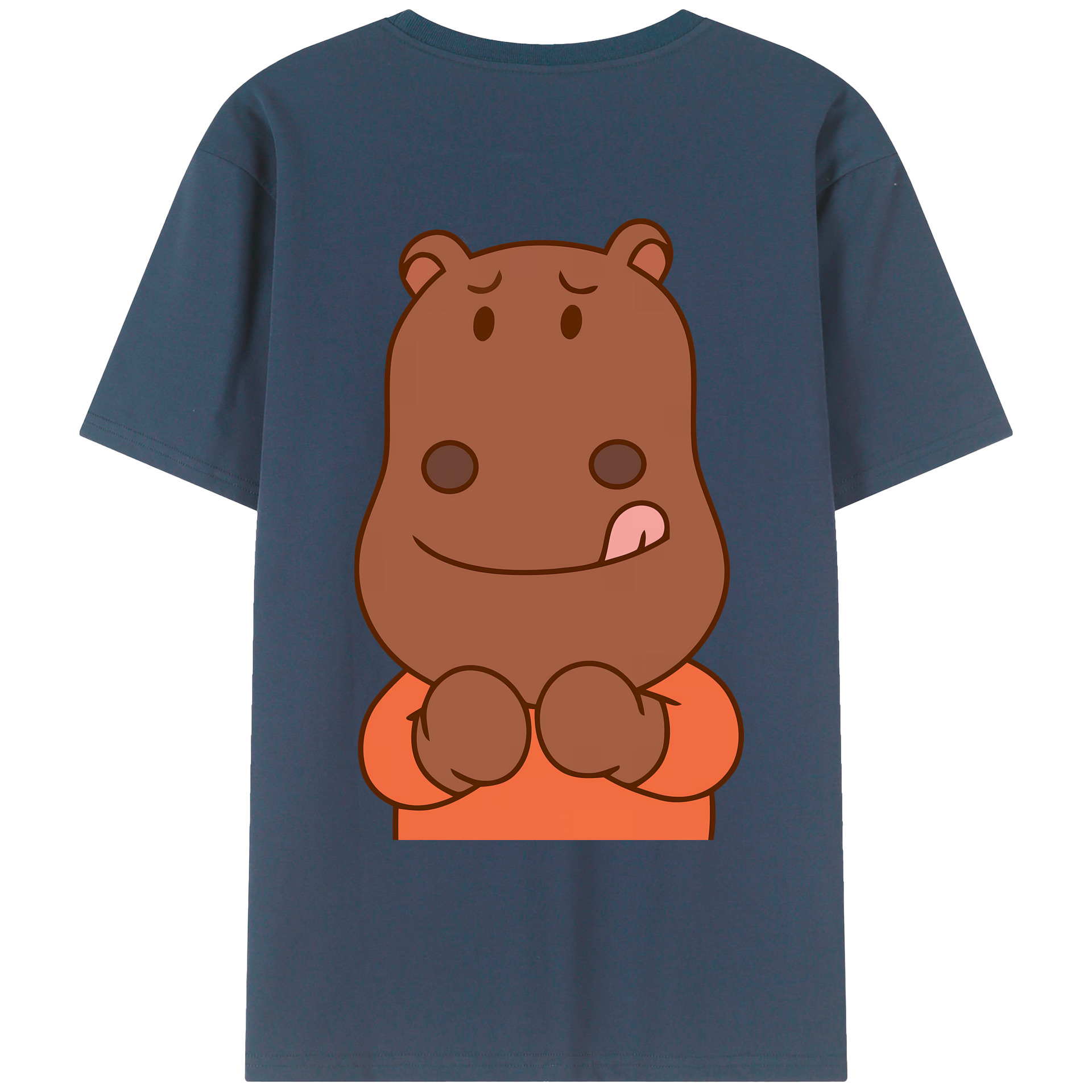 （画像用） アンパンマン Anpanman 綿100％ メンズ半袖Tシャツ（バックプリント） 通気性